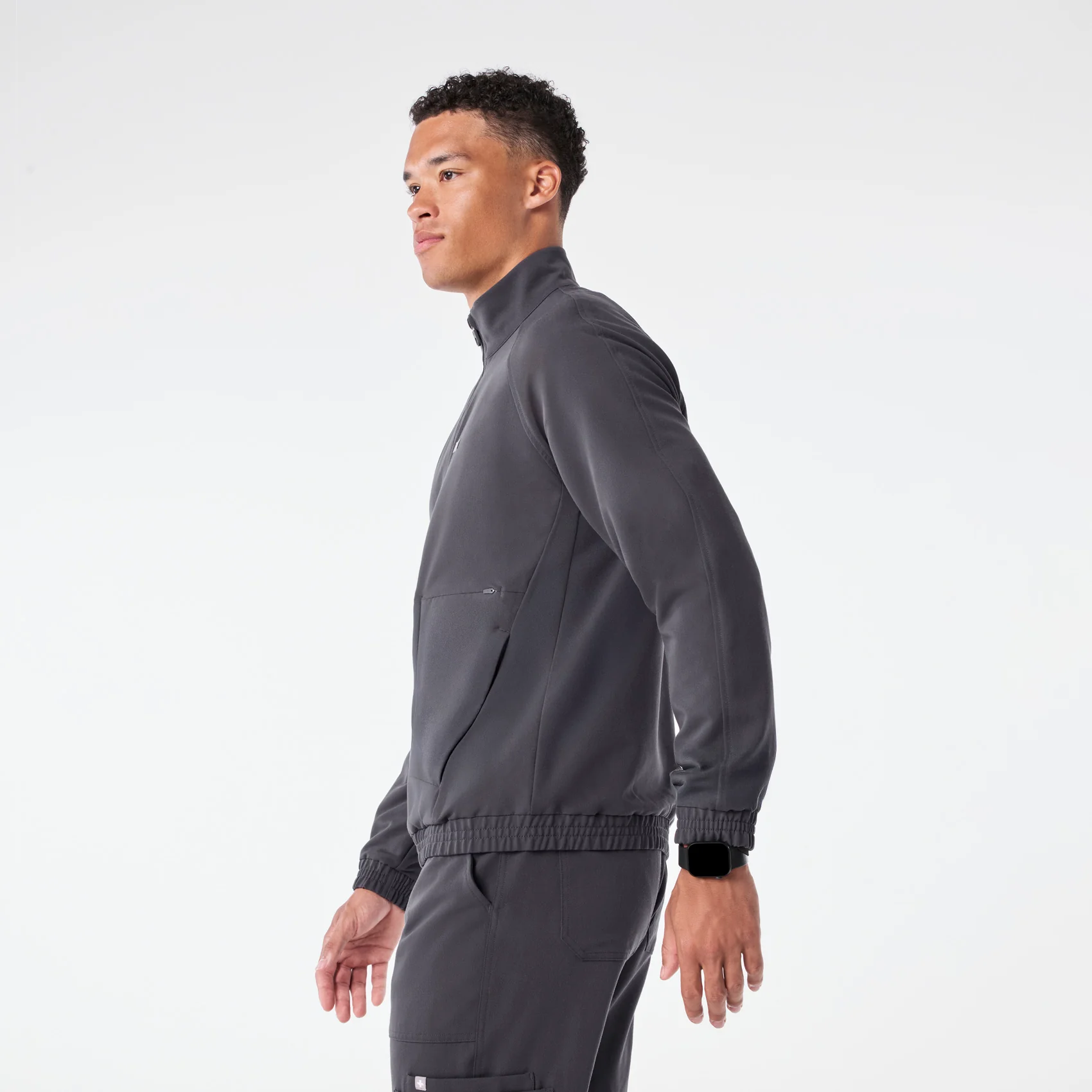 men's Charcoal Cobaki -  Scrub Jacket