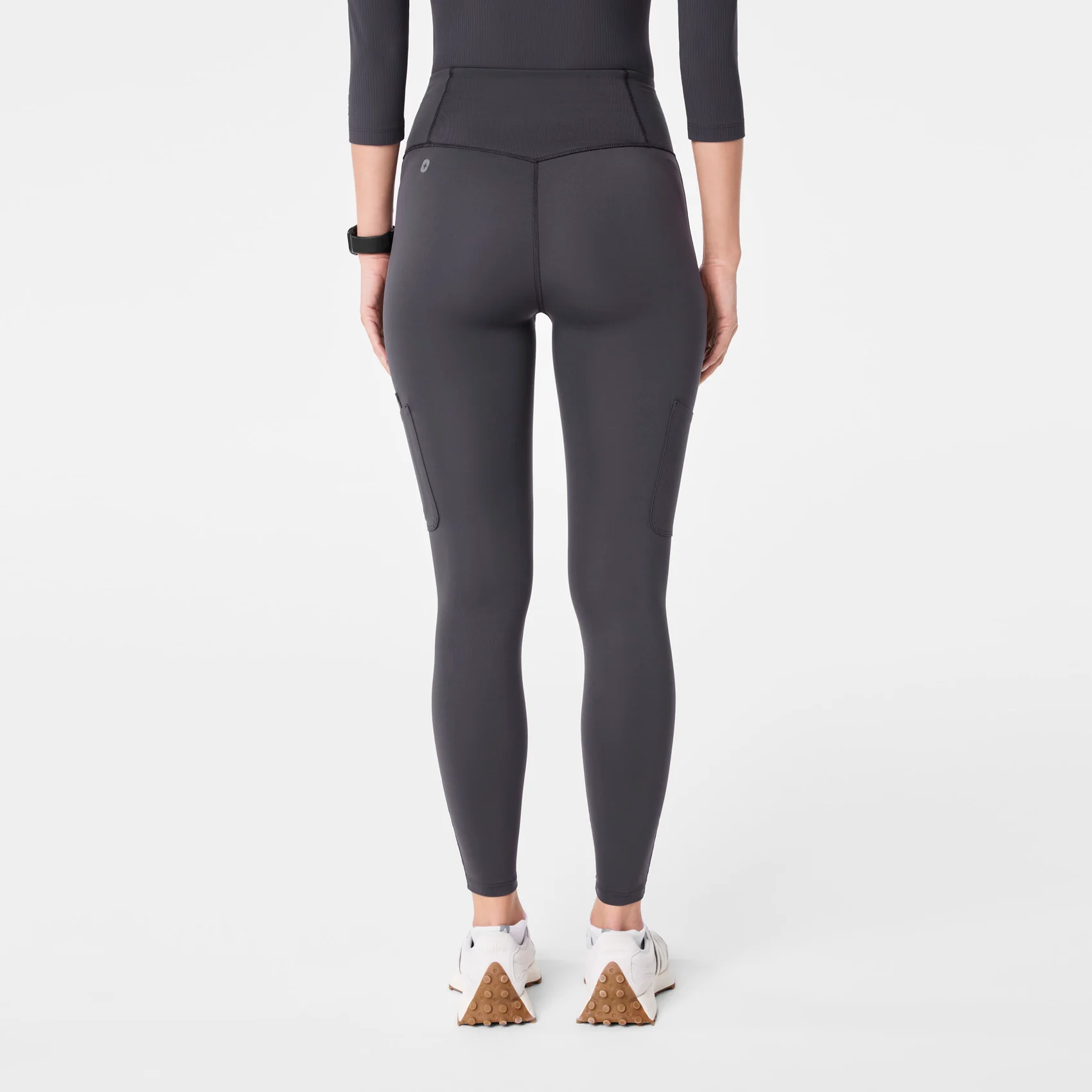 10087-women-s-charcoal-high-waisted-ashland-skinny-scrubleggingtm-4.webp women's Charcoal High Waisted Ashland - Skinny ScrubLegging™