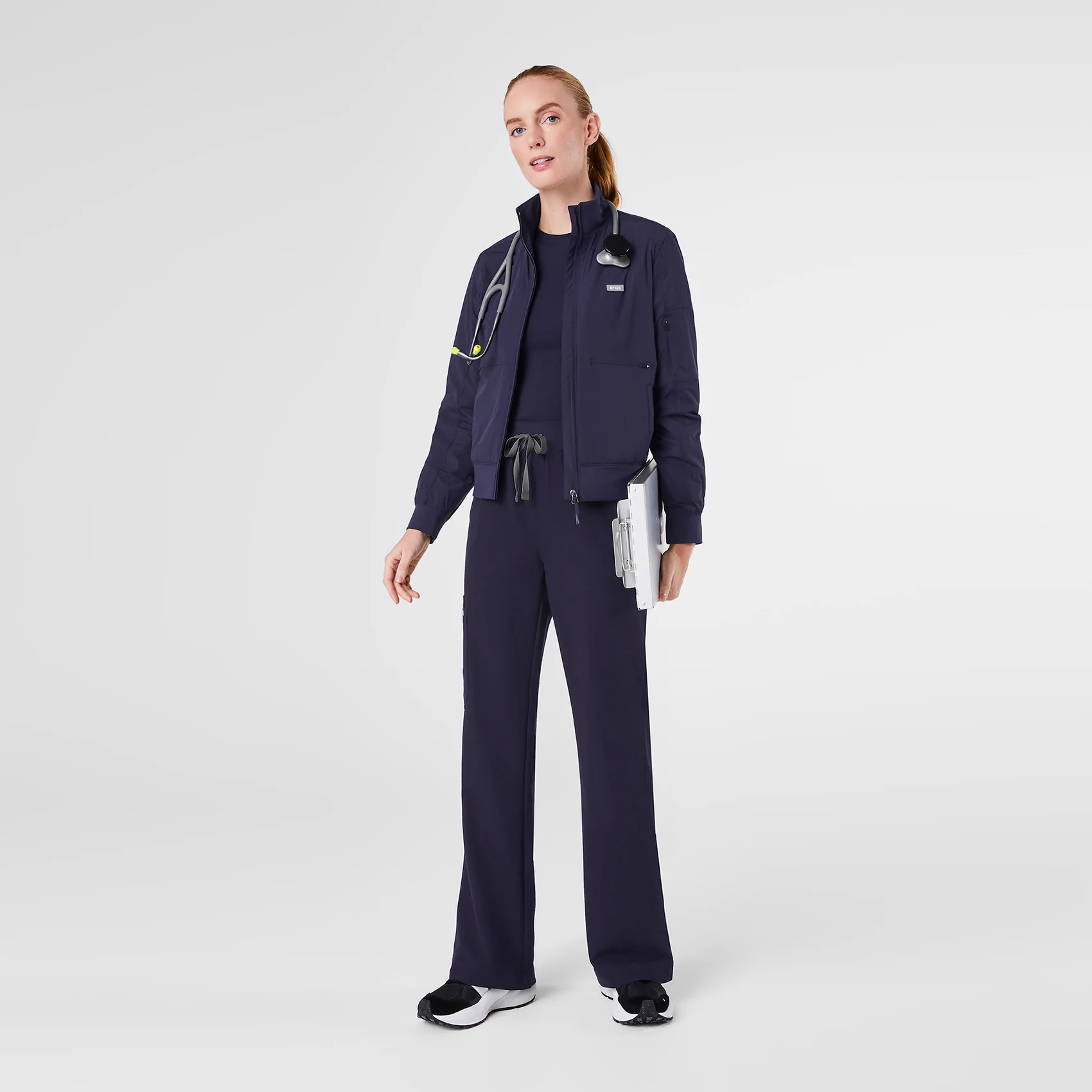 10095-women-s-navy-on-shift-float-bomber-jackettm-1.webp women's Navy On-Shift Float - Bomber Jacket™