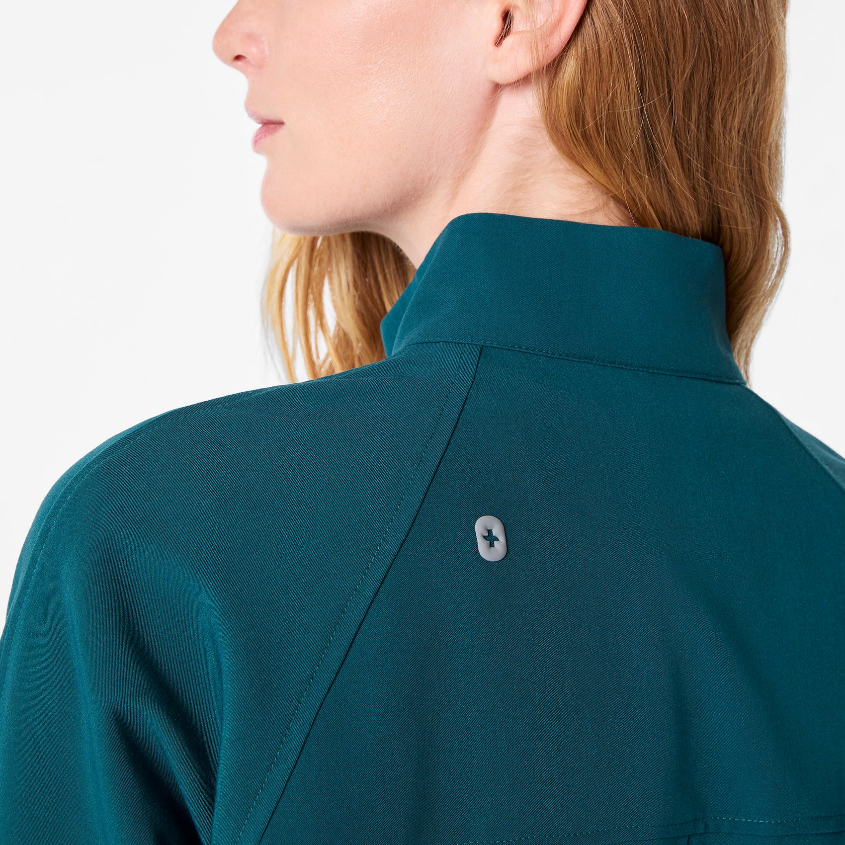 women's Caribbean Blue Sydney -  Scrub Jacket