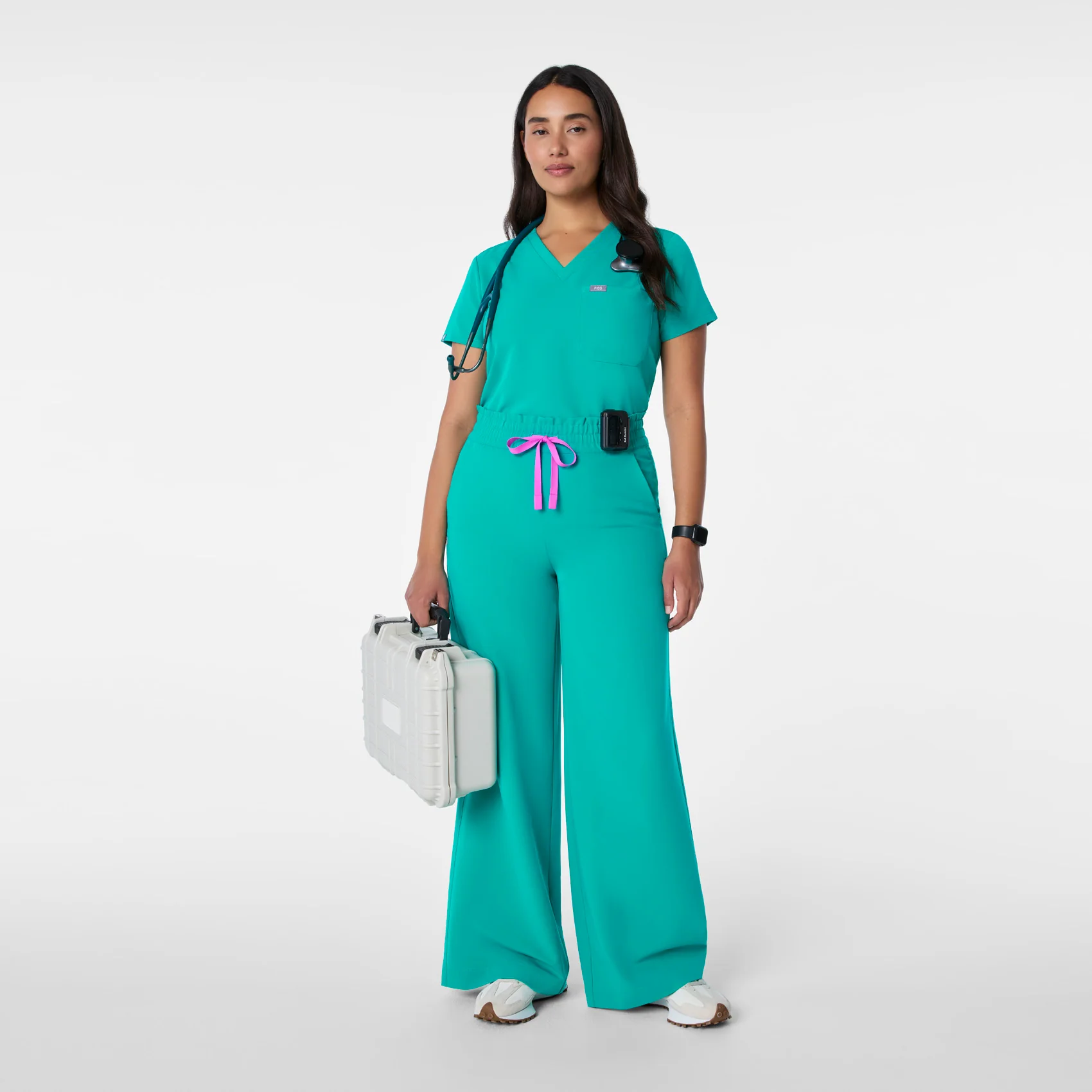 10717-women-s-lagoon-high-waisted-allison-ultra-wide-leg-tall-scrub-pant-2.webp women's Lagoon High Waisted Allison Ultra Wide Leg - Tall Scrub Pant