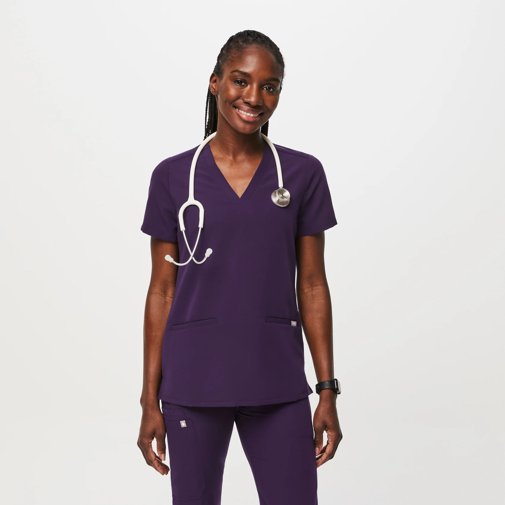 10823-women-s-purple-jam-casmatm-three-pocket-scrub-top-1.webp women's Purple Jam Casma™ - Three-Pocket Scrub Top