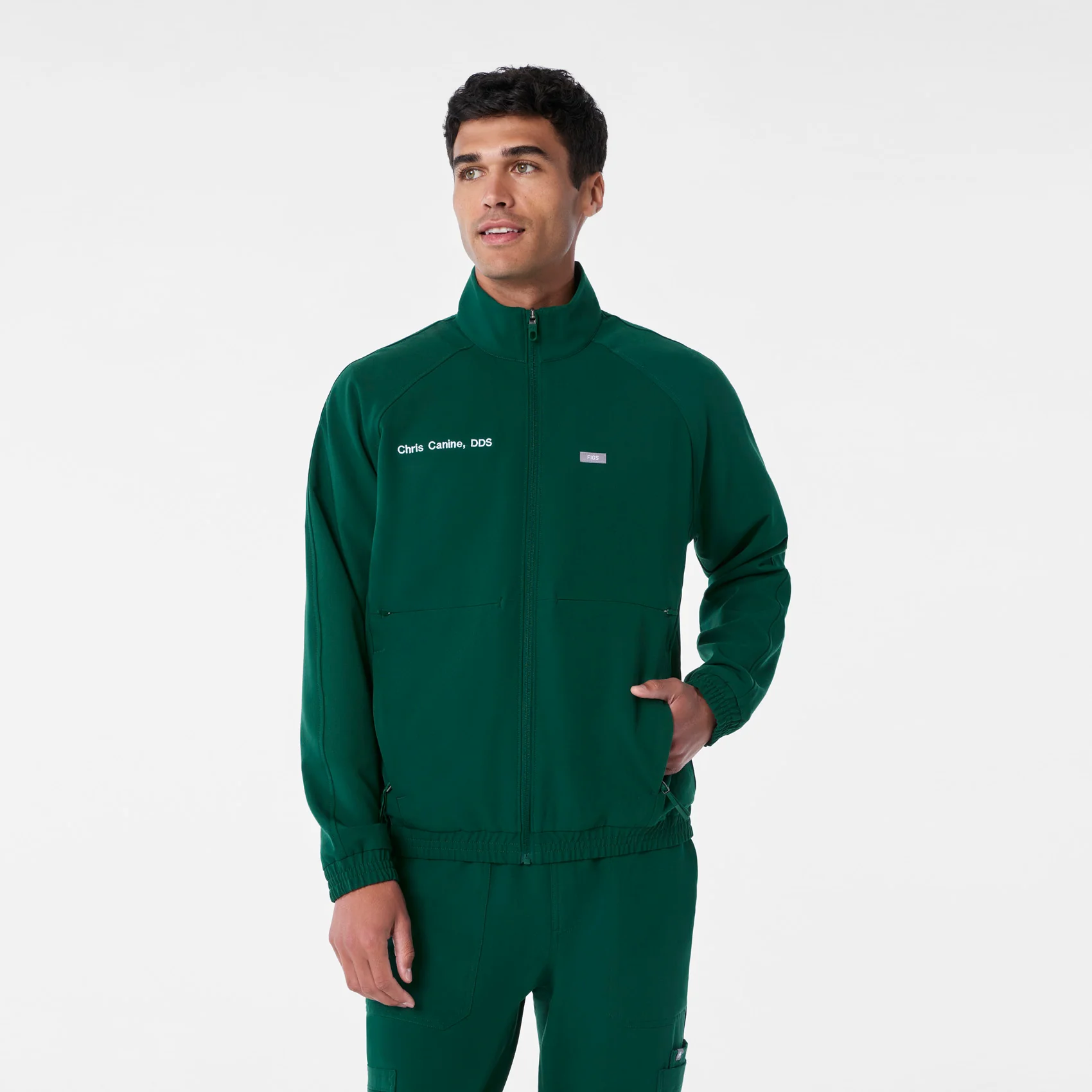 11094-men-s-forest-green-cobaki-scrub-jacket-1.webp men's Forest Green Cobaki - Scrub Jacket