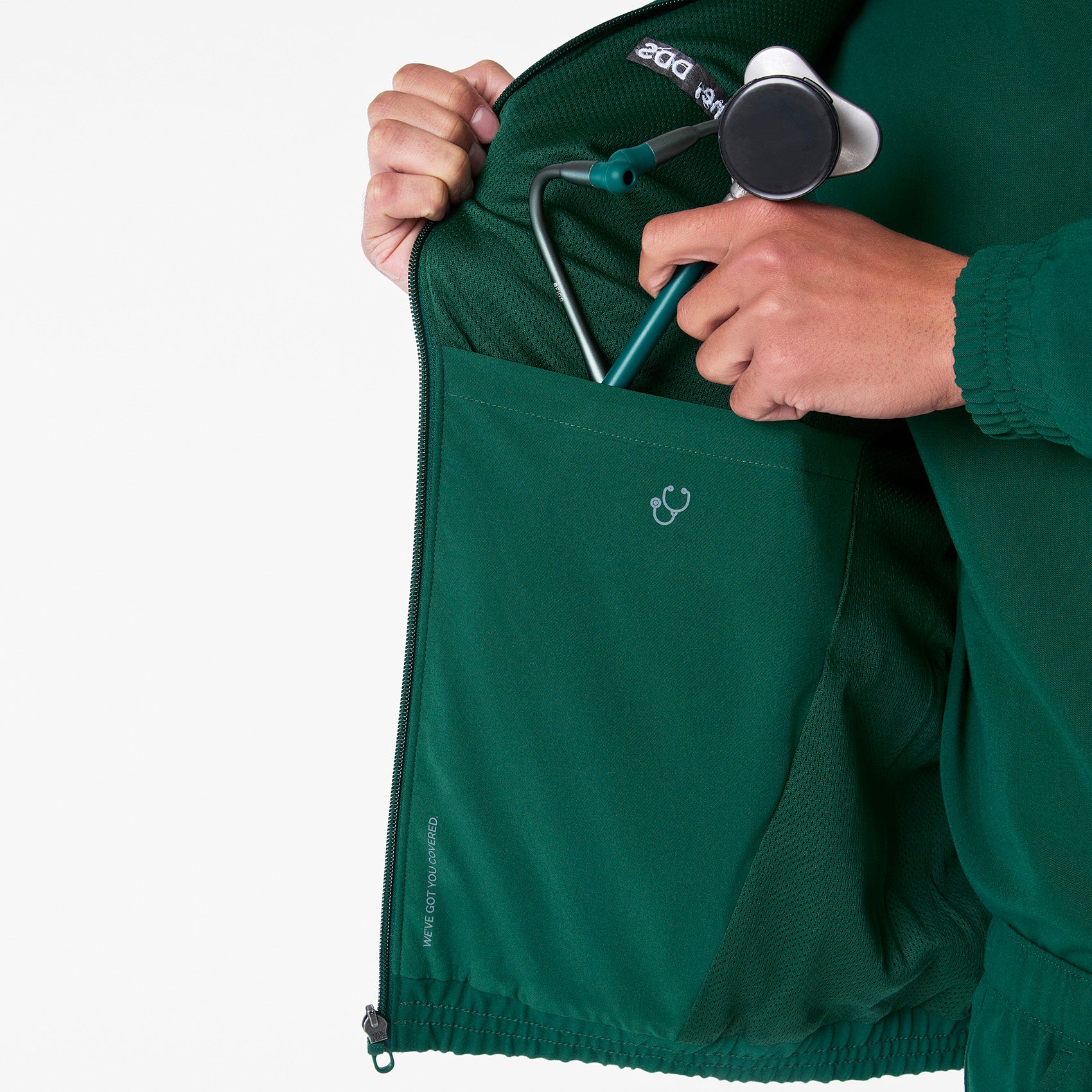 11094-men-s-forest-green-cobaki-scrub-jacket-10.jpg men's Forest Green Cobaki - Scrub Jacket