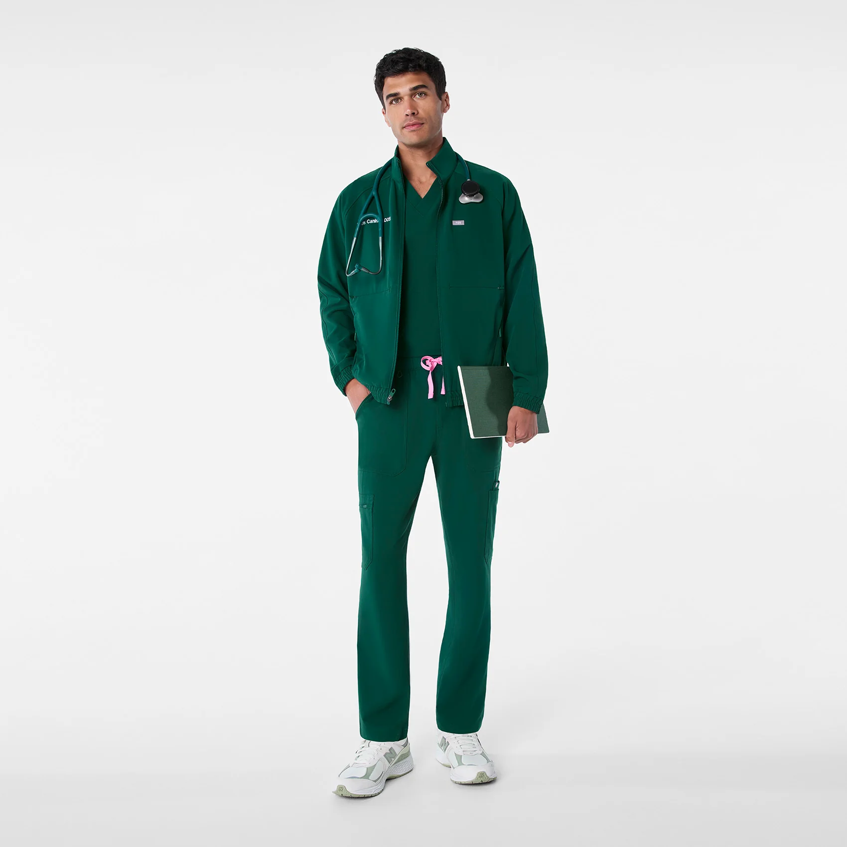 11094-men-s-forest-green-cobaki-scrub-jacket-2.webp men's Forest Green Cobaki - Scrub Jacket