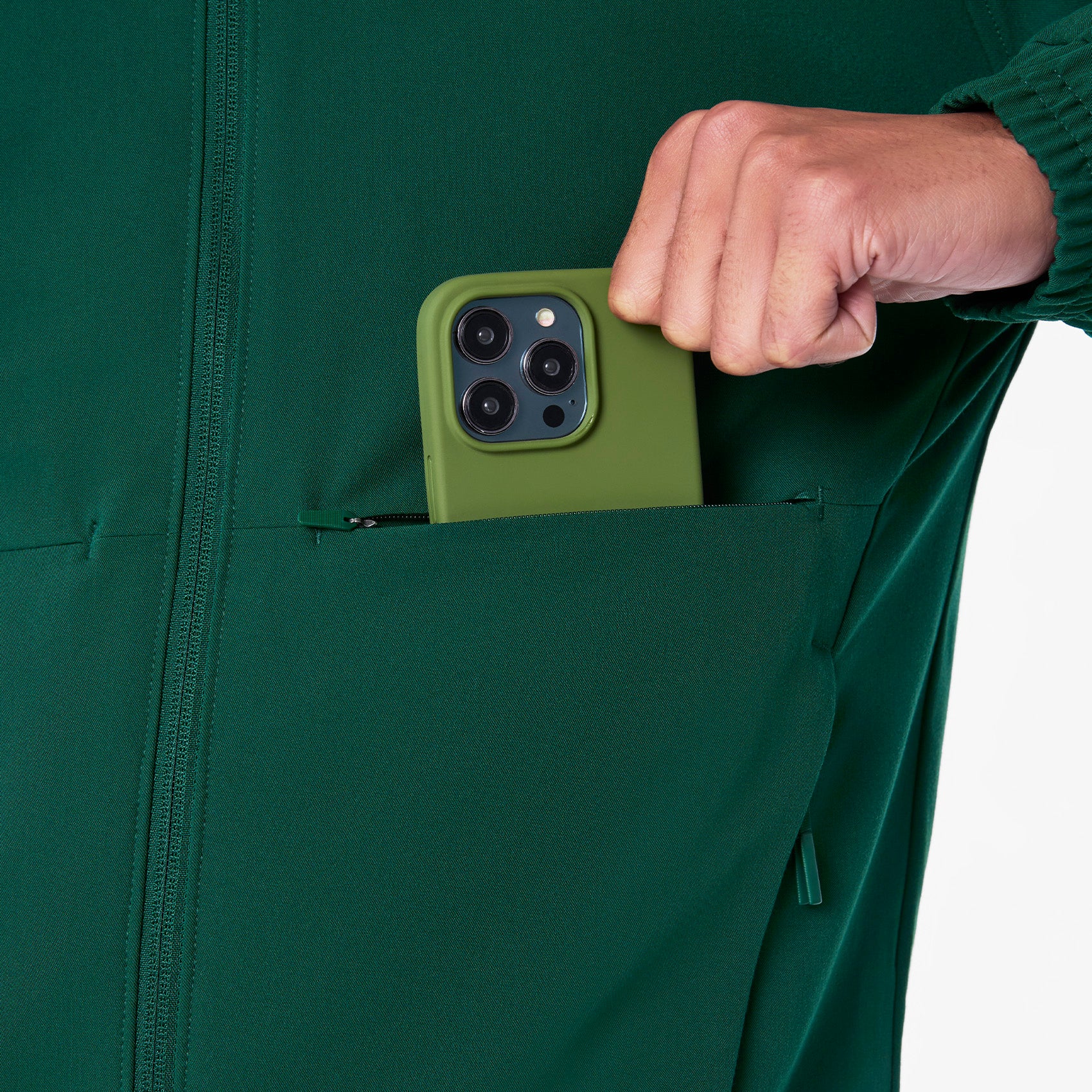 11094-men-s-forest-green-cobaki-scrub-jacket-7.jpg men's Forest Green Cobaki - Scrub Jacket