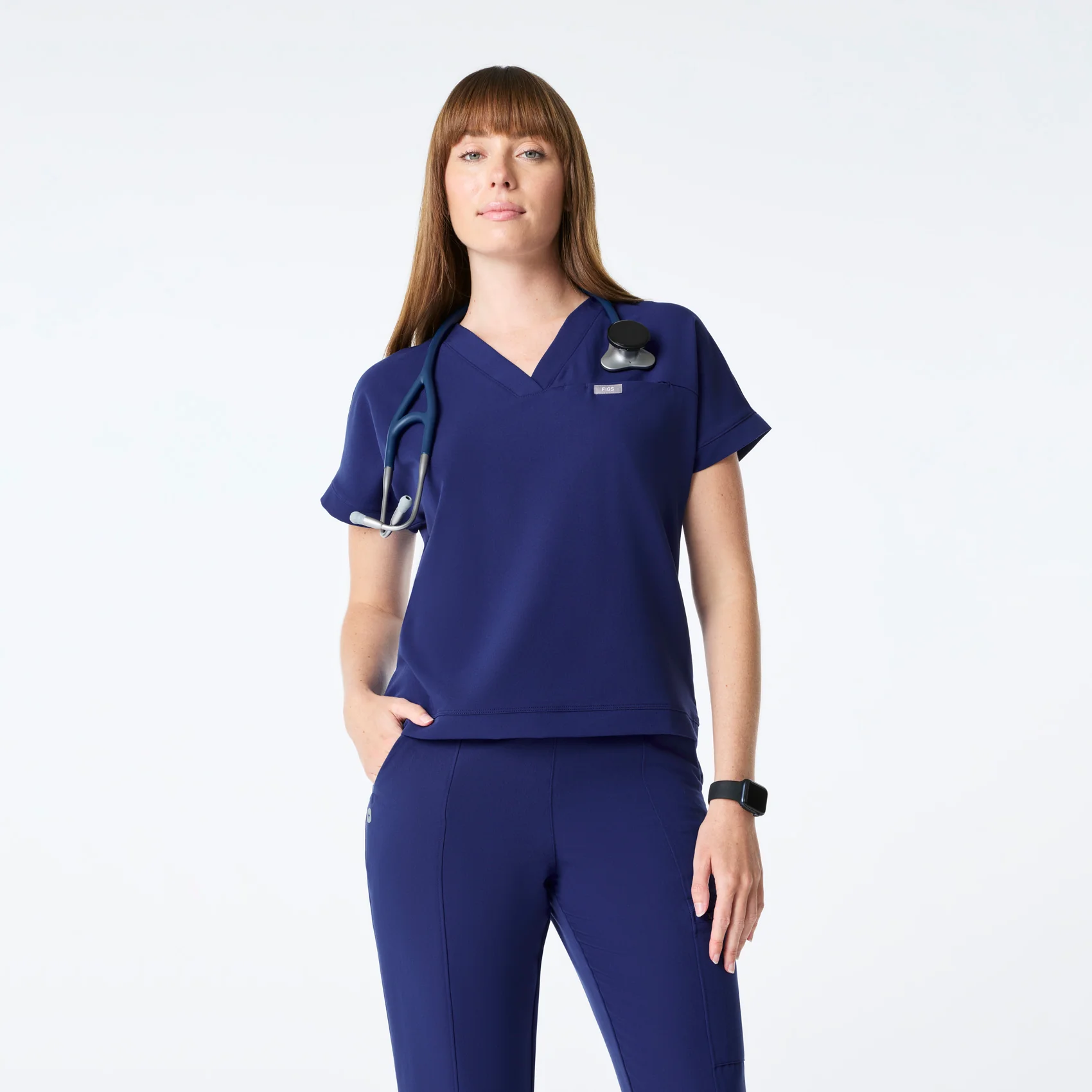 11337-women-s-sapphire-carlota-relaxed-v-neck-scrub-top-1.webp women's Sapphire Carlota Relaxed V-Neck - Scrub Top