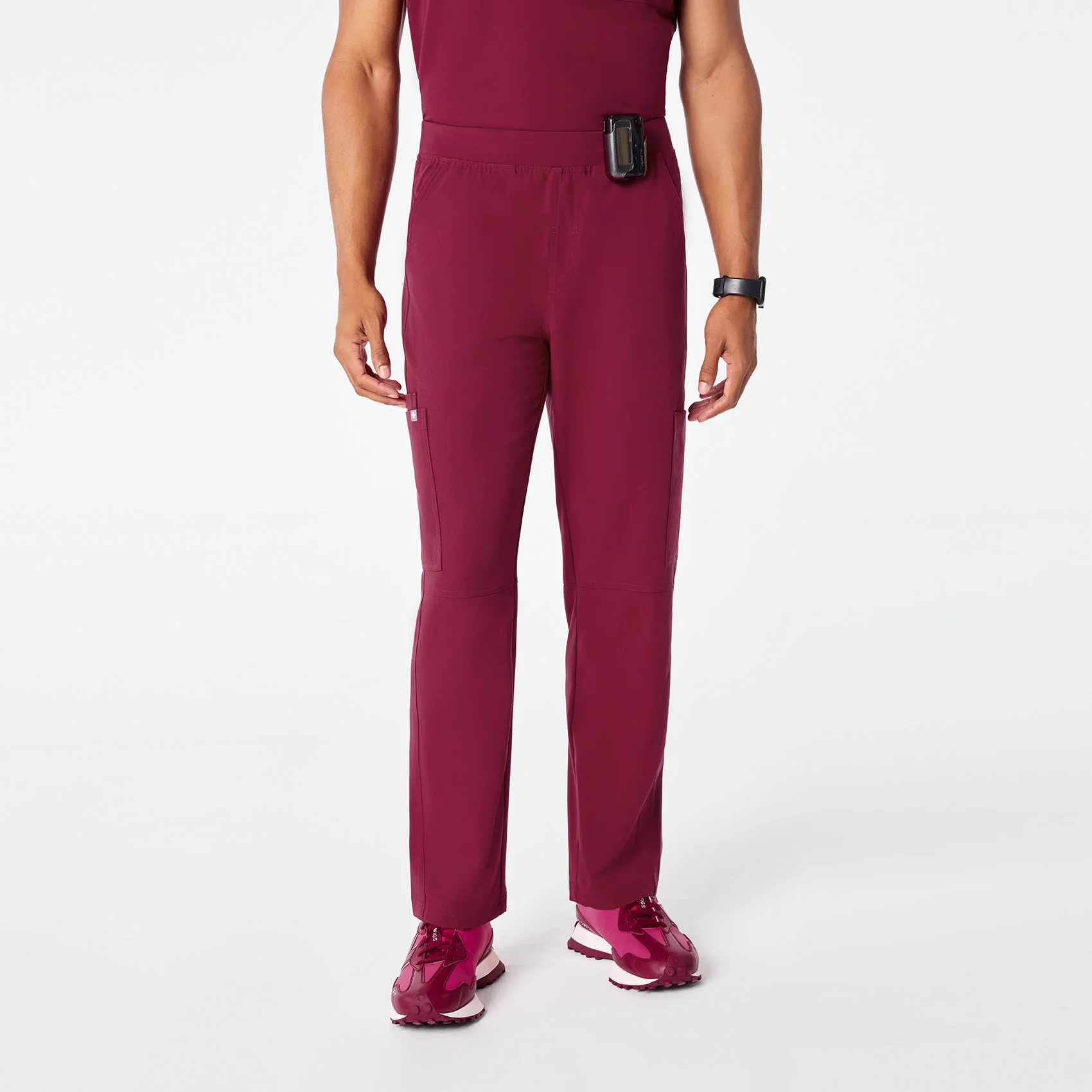 11435-men-s-deep-cranberry-axim-cargo-scrub-panttm-1.webp men's Deep Cranberry Axim - Cargo Scrub Pant™