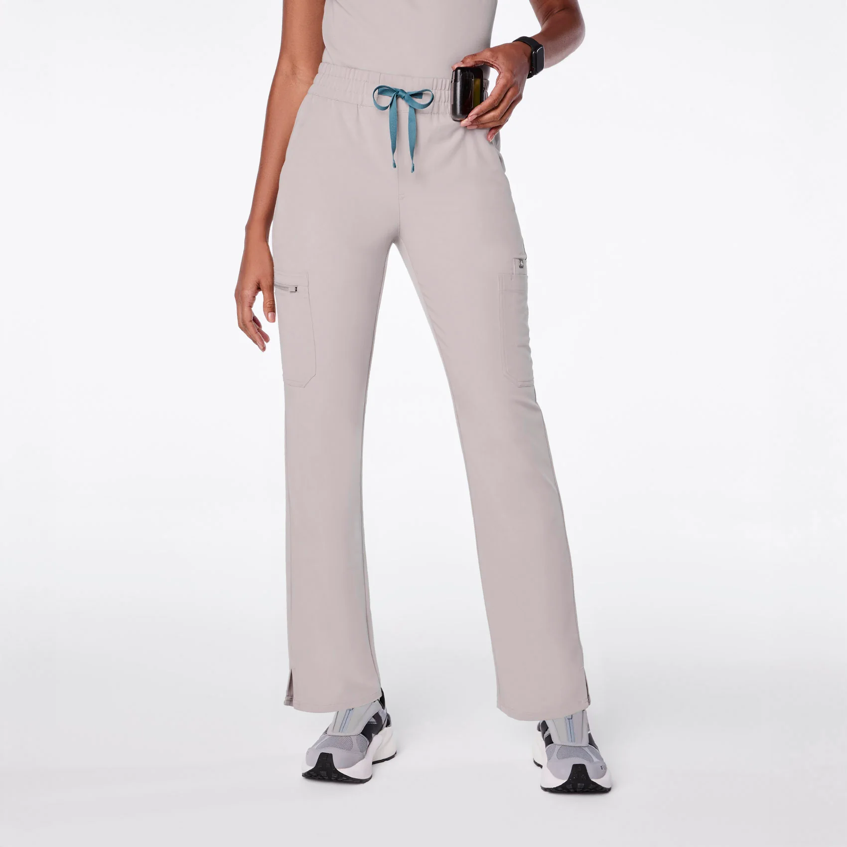 women's Slate High Waisted Dowa - Scrub Pants