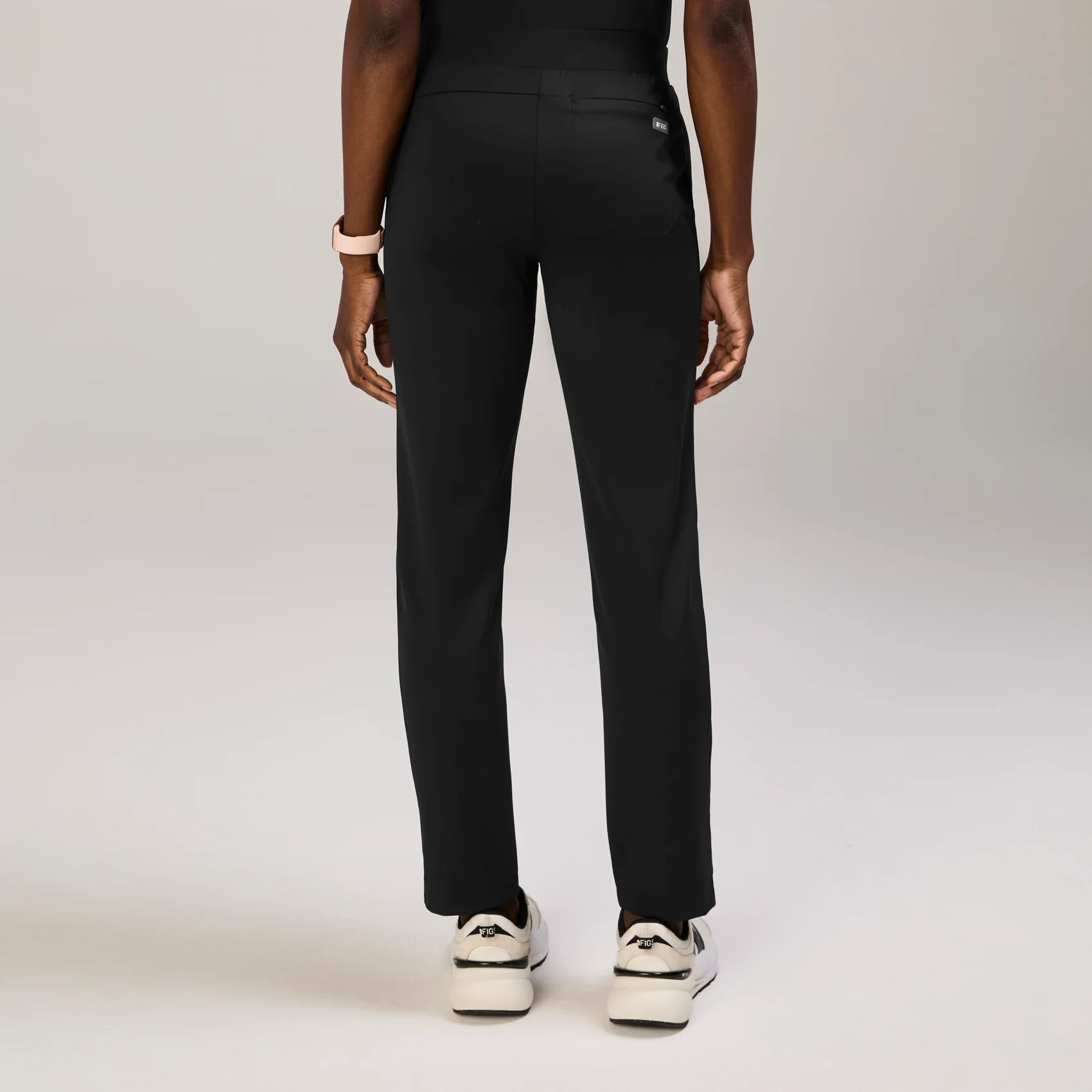 1164-women-s-black-tena-formx-slim-tapered-scrub-panttm-4.webp women's Black Tena FORMx Slim Tapered - Scrub Pant™