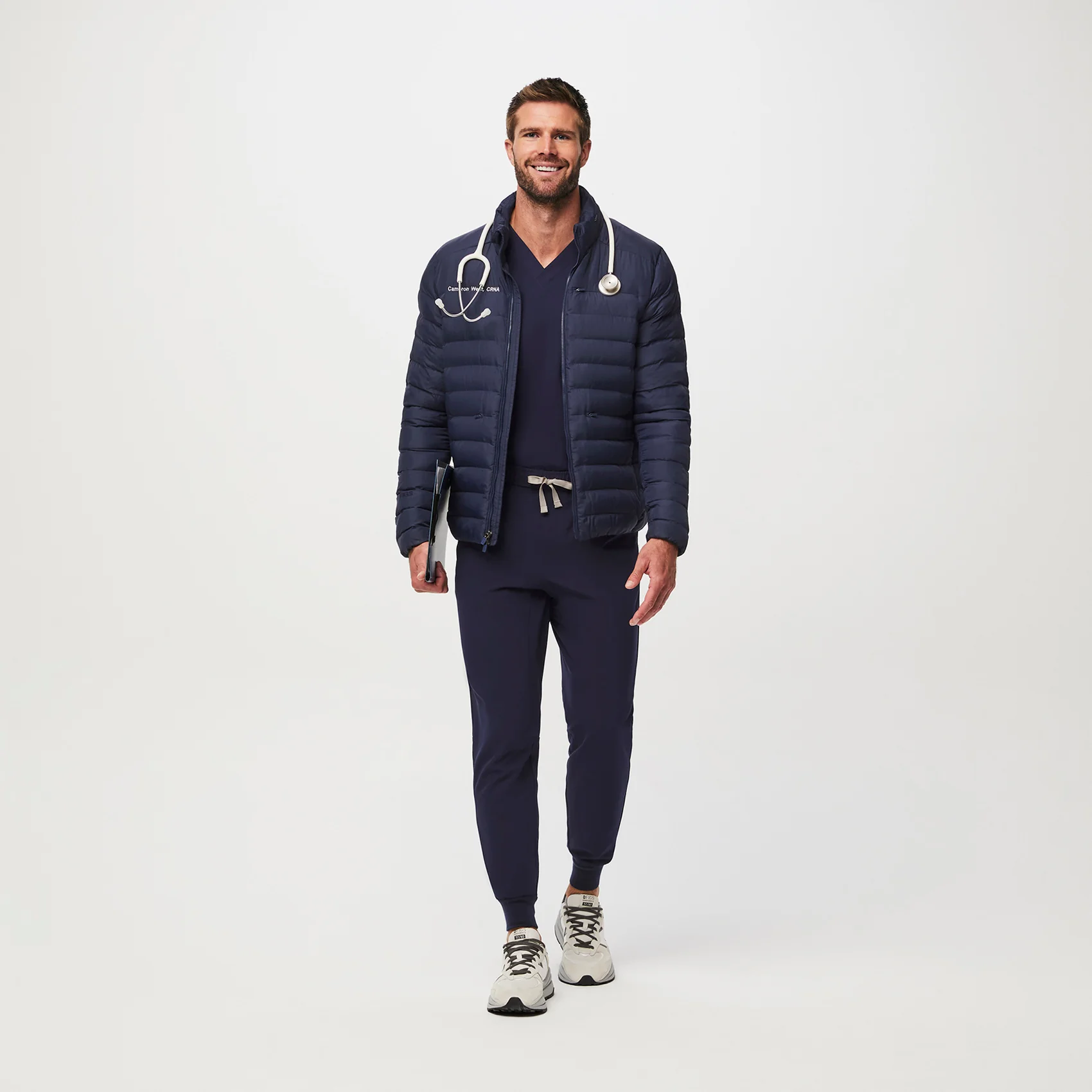 men's Navy On-Shift™ Packable - Puffer Jacket