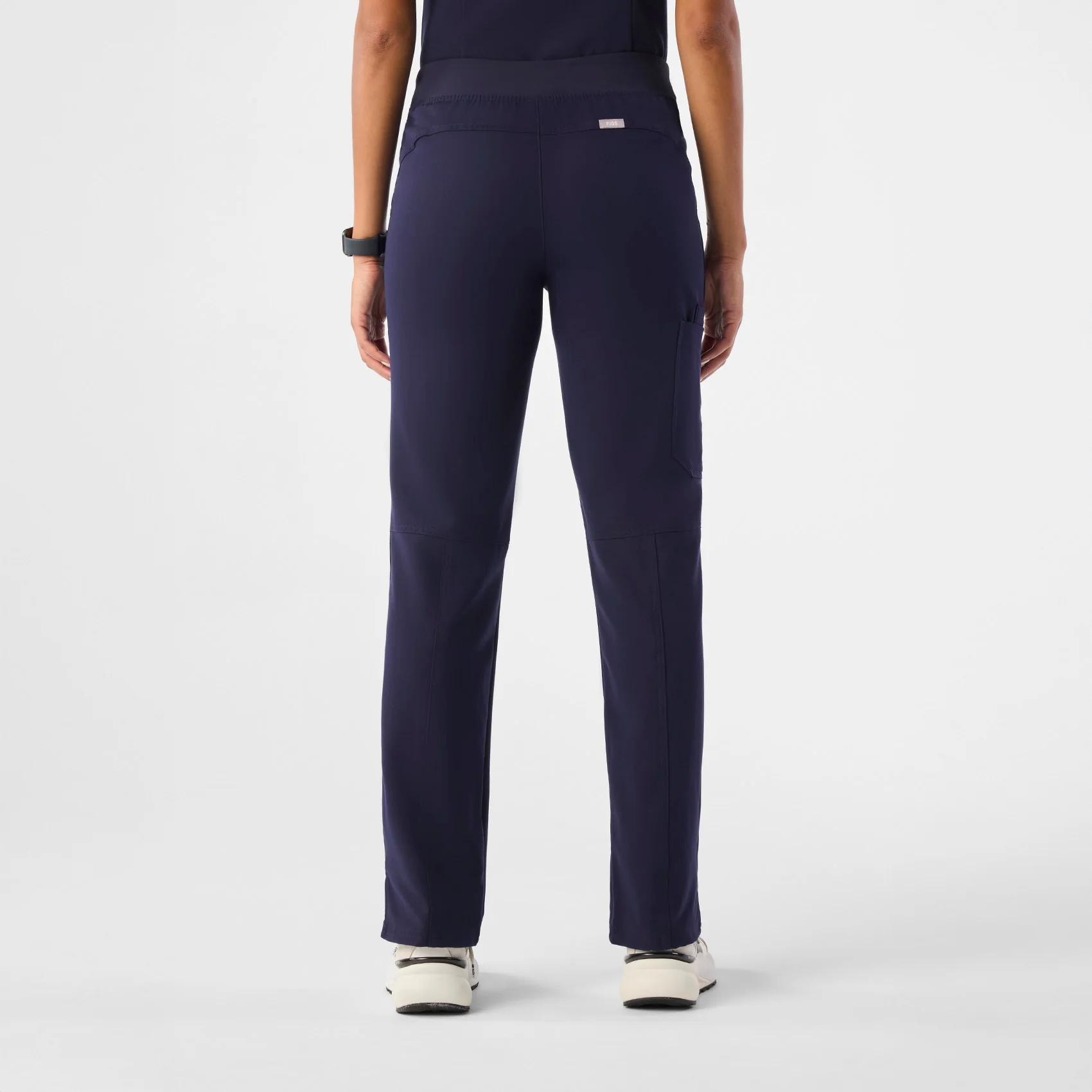 Women's Navy Kade™ - Petite Cargo Scrub Pants