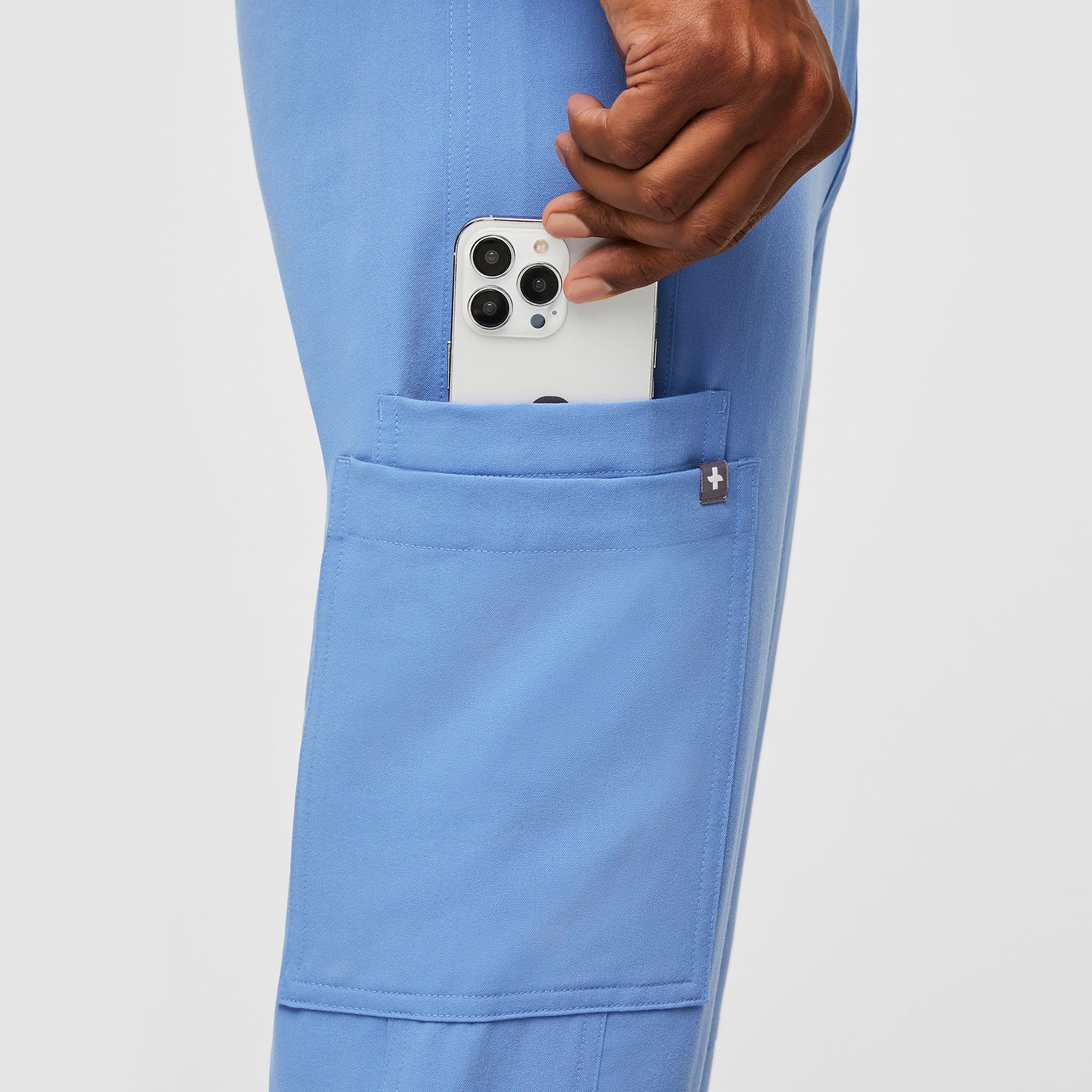 12030-men-s-ceil-blue-aximtm-short-cargo-scrub-pants-6.jpg Men's Ceil Blue Axim™ - Short Cargo Scrub Pants