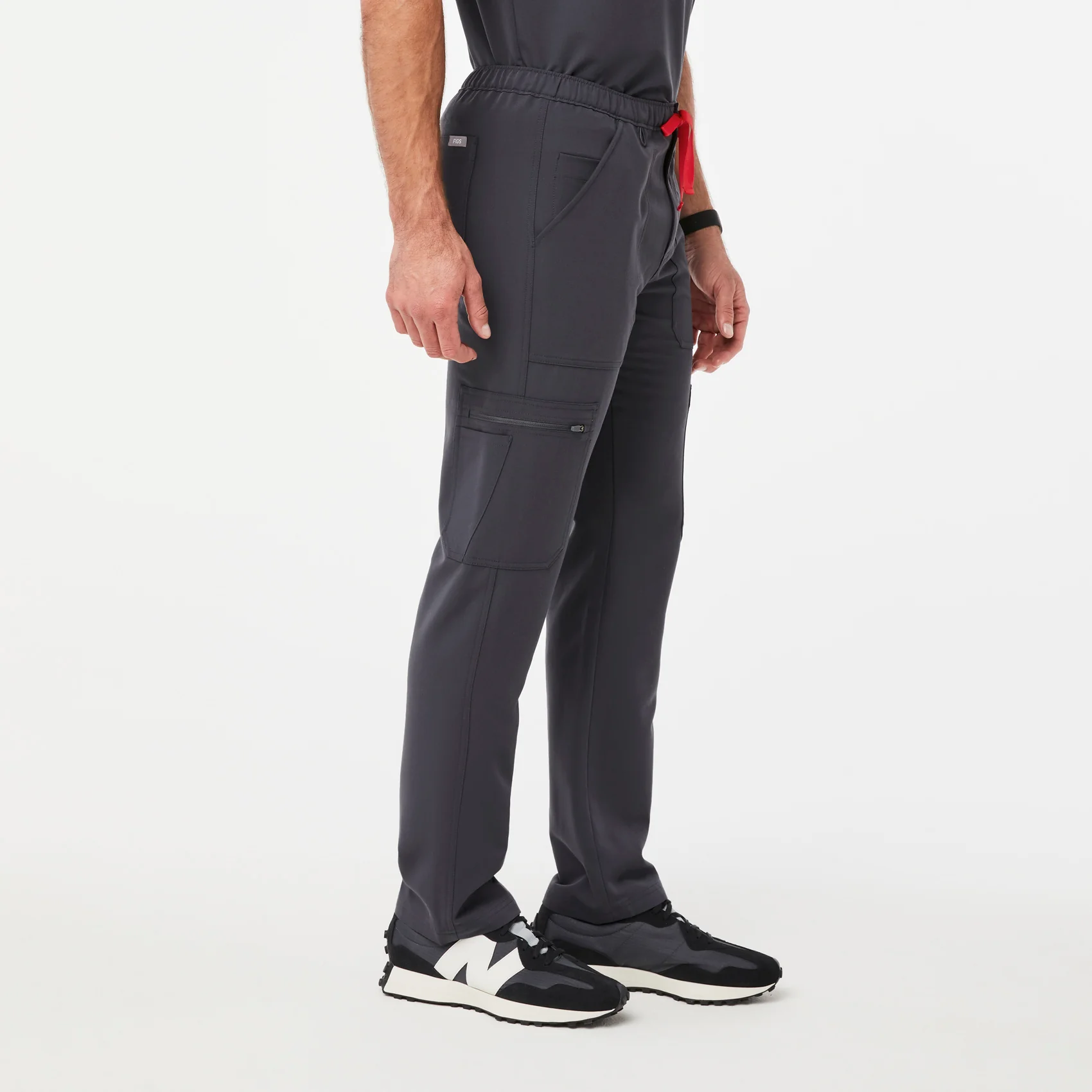 12438-men-s-charcoal-cairotm-short-cargo-scrub-pants-3.webp Men's Charcoal Cairo™ - Short Cargo Scrub Pants