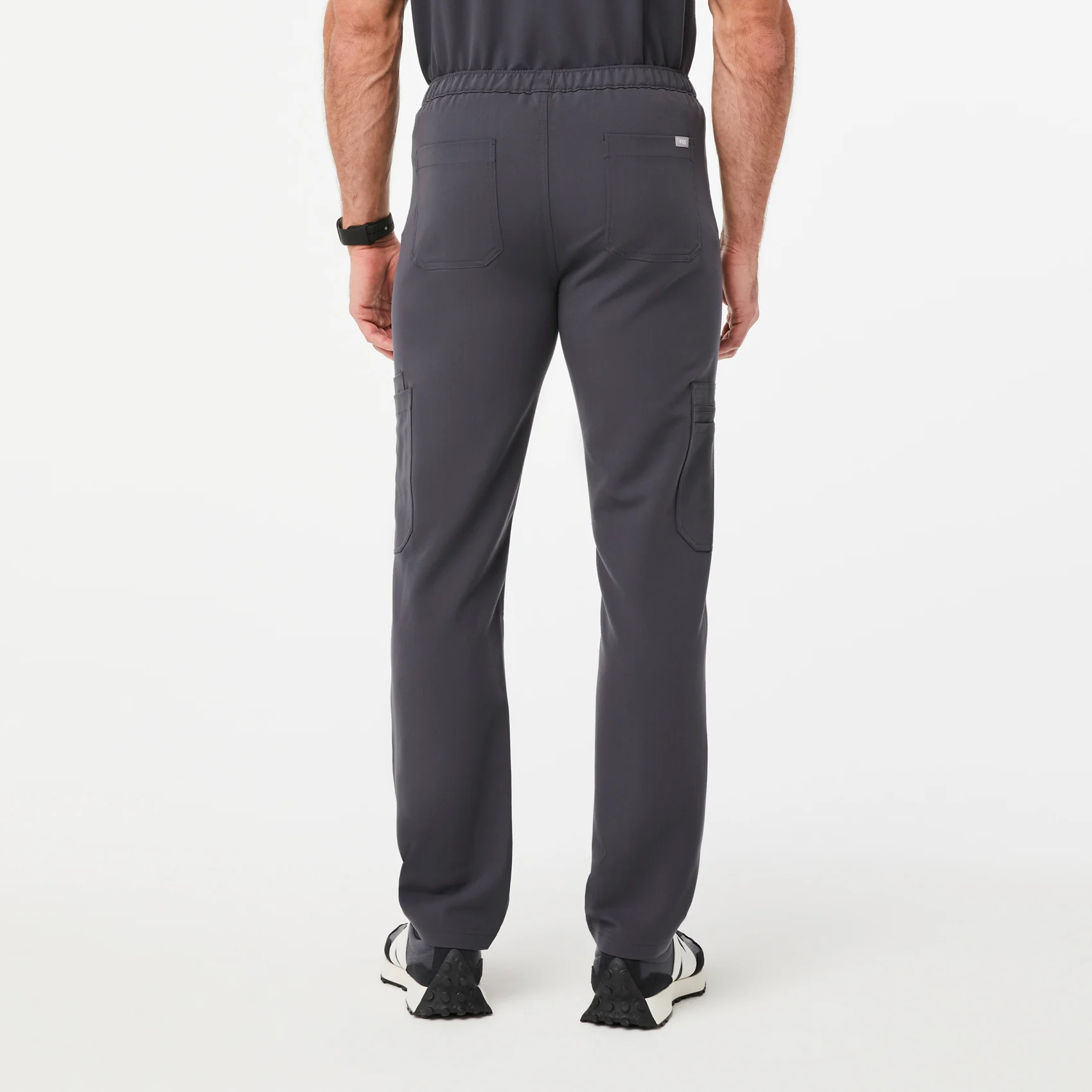 12438-men-s-charcoal-cairotm-short-cargo-scrub-pants-4.webp Men's Charcoal Cairo™ - Short Cargo Scrub Pants