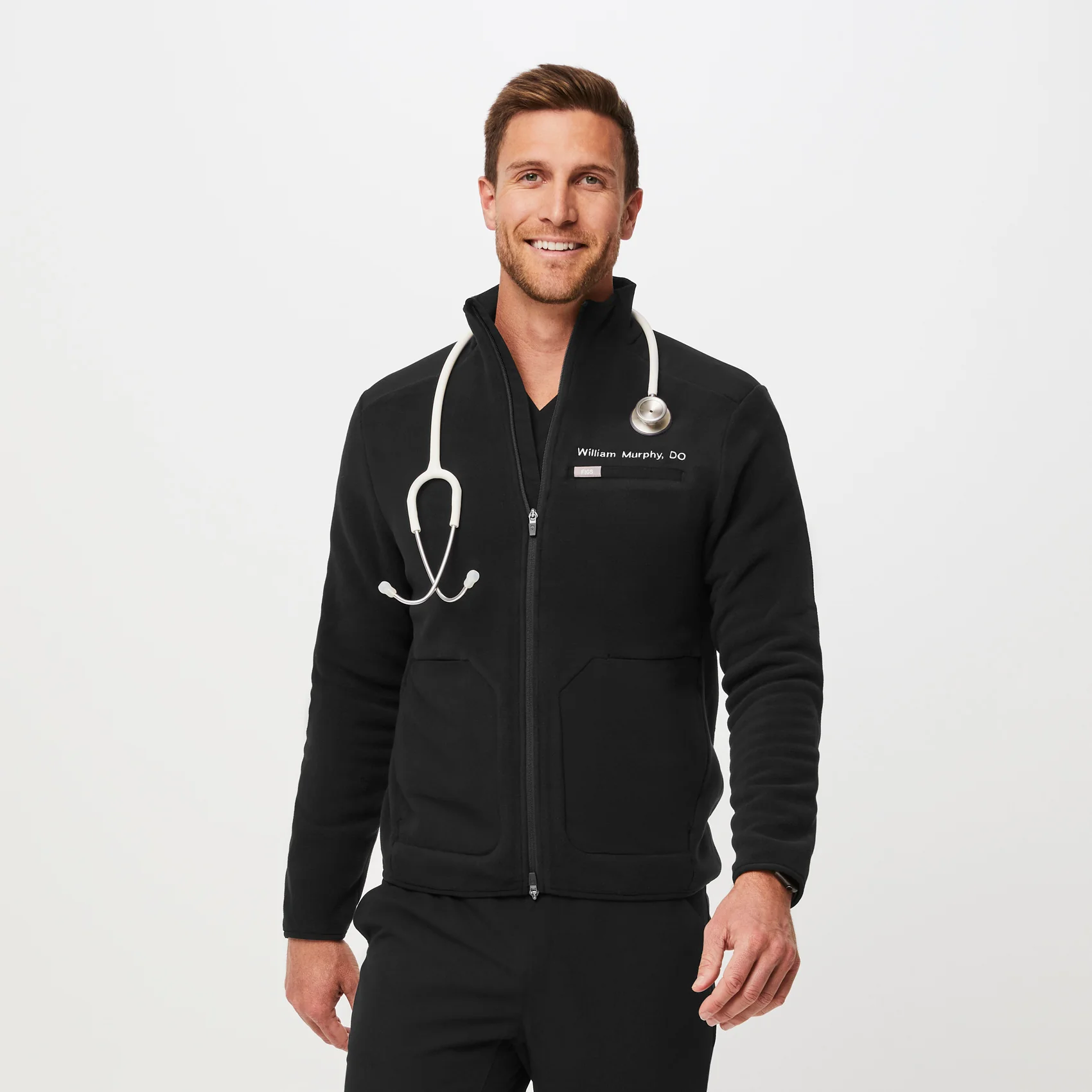 1253-men-s-black-on-shifttm-fleece-jacket-1.webp Men's Black On-Shift™ - Fleece Jacket