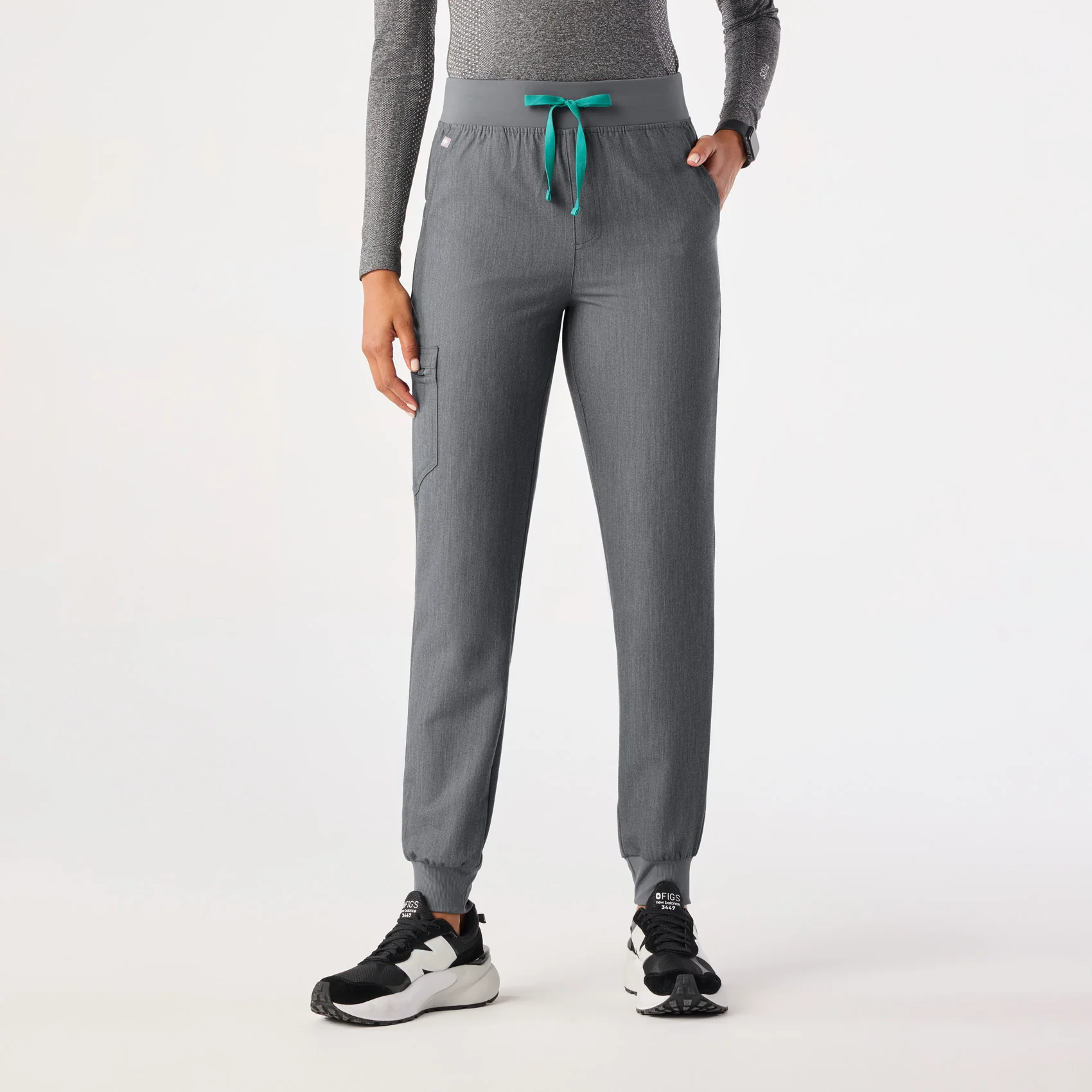 women's Graphite Zamora™ High Waisted - Tall Jogger Scrub Pants