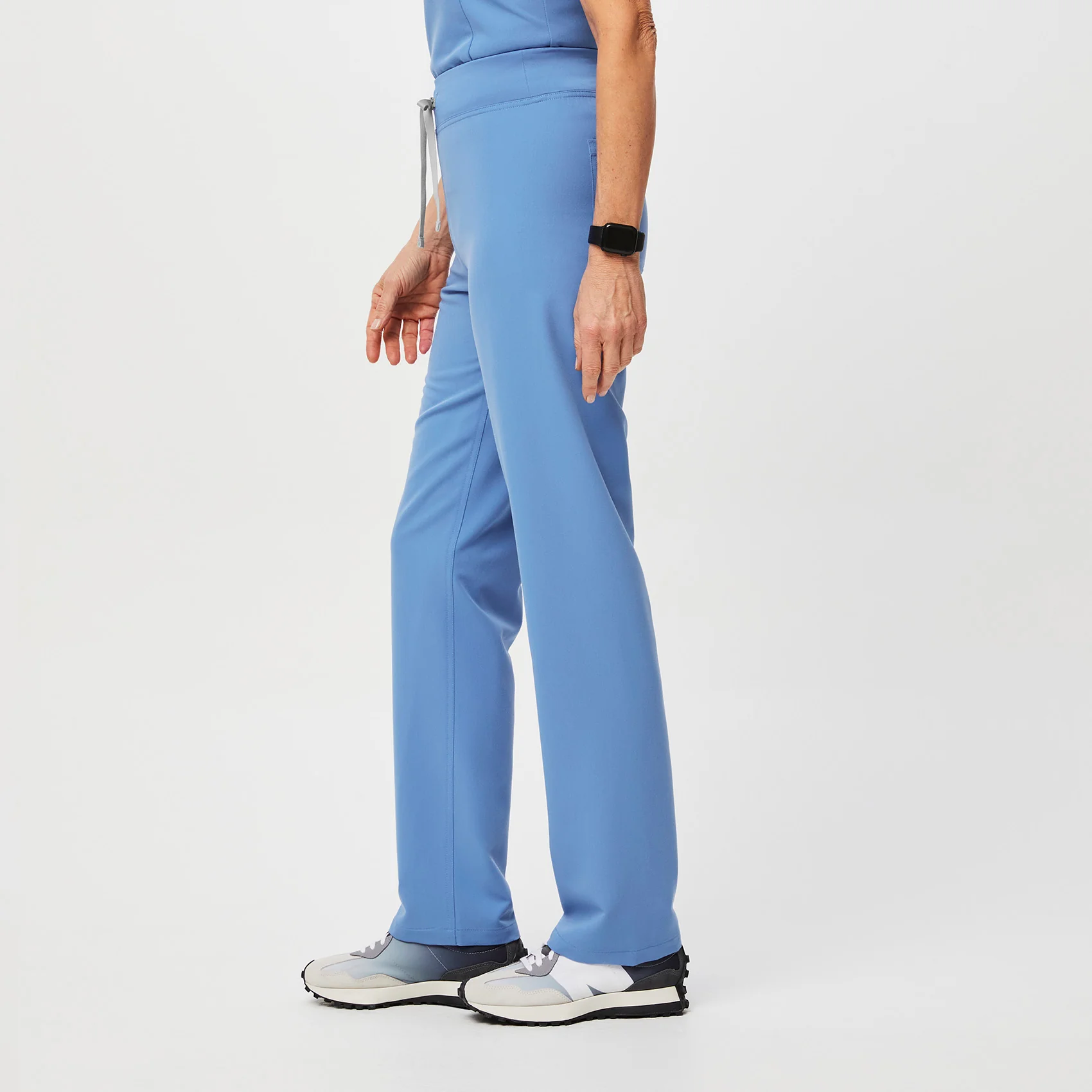 women's Ceil Blue Livingston™ High Waisted - Petite Basic Scrub Pants