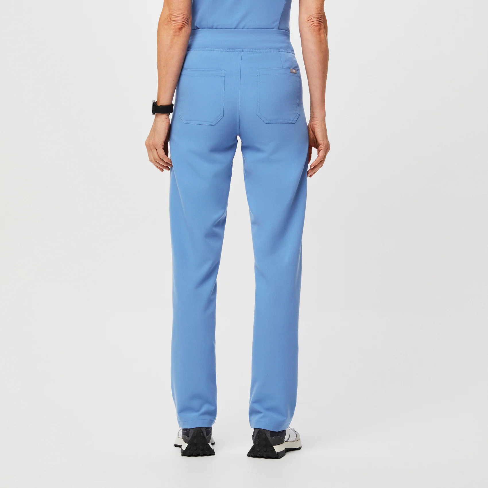 women's Ceil Blue Livingston™ High Waisted - Petite Basic Scrub Pants