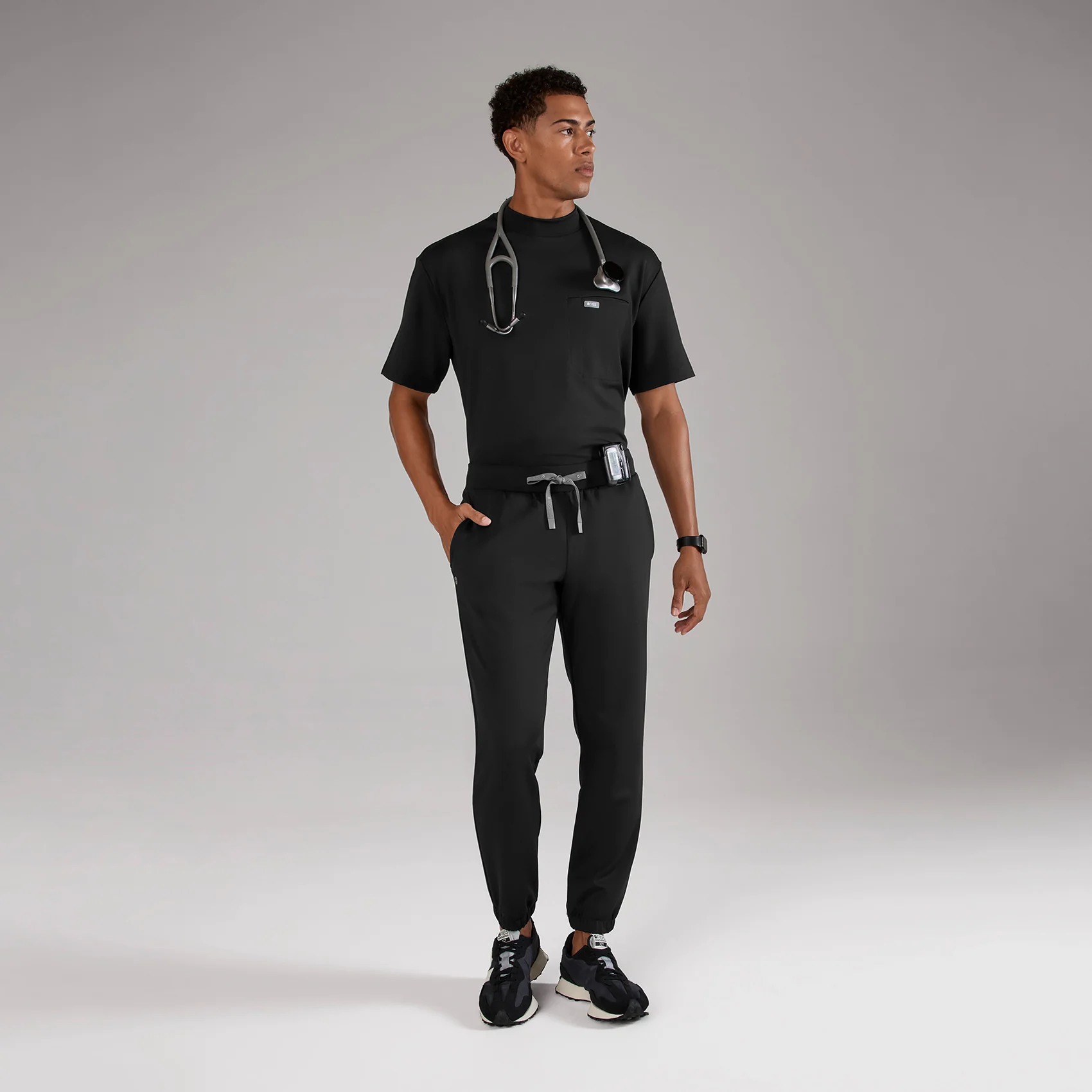 1314-men-s-black-forster-formx-jogger-scrub-panttm-2.webp men's Black Forster FORMx Jogger - Scrub Pant™
