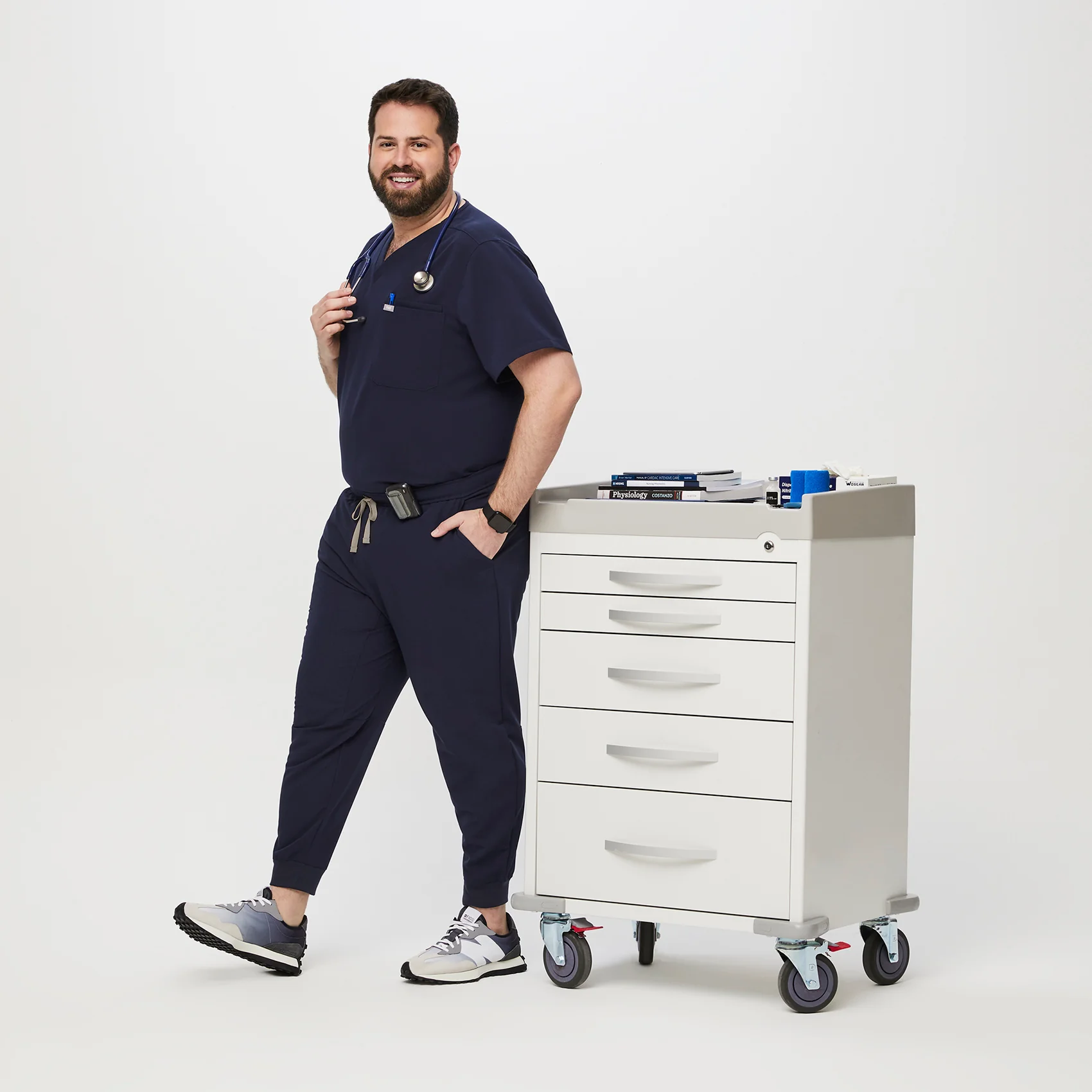 men's Navy Tansen™  Jogger Scrub Pants (3XL - 6XL)
