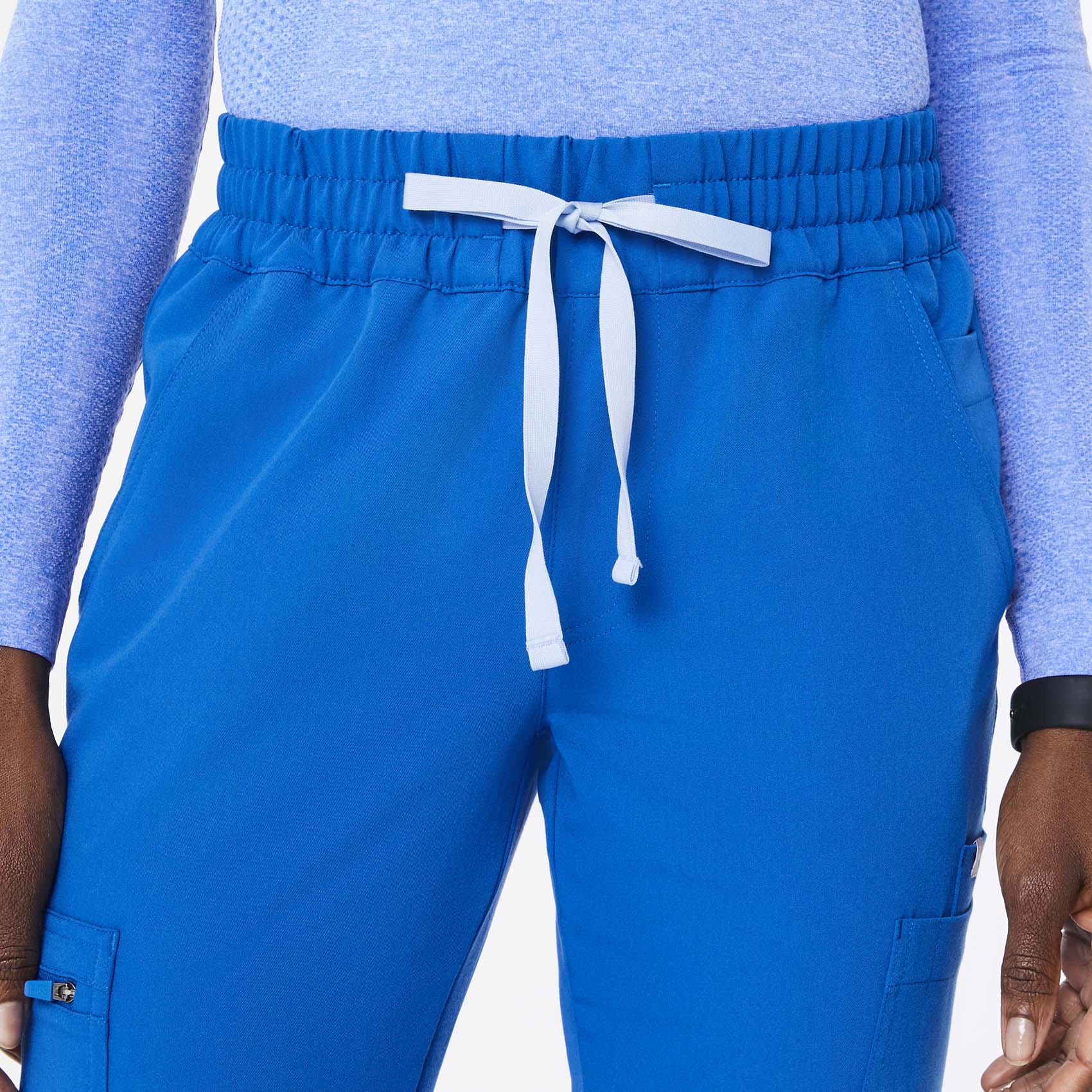 13344-women-s-royal-blue-uman-relaxed-petite-jogger-scrub-pants-6.jpg women's Royal Blue Uman Relaxed - Petite Jogger Scrub Pants