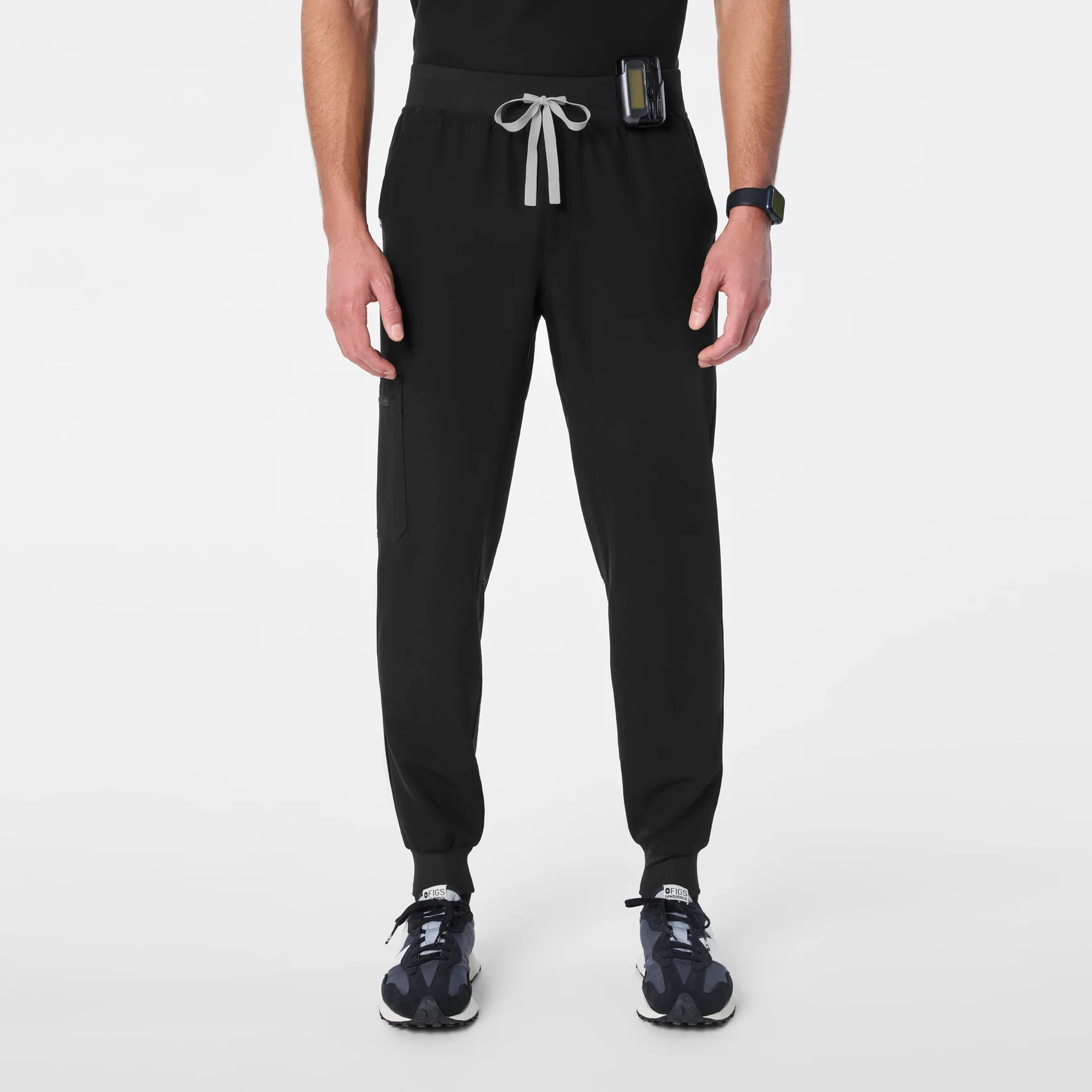 1340-men-s-black-brey-jogger-scrub-pant-1.webp men's Black Brey Jogger - Scrub Pant