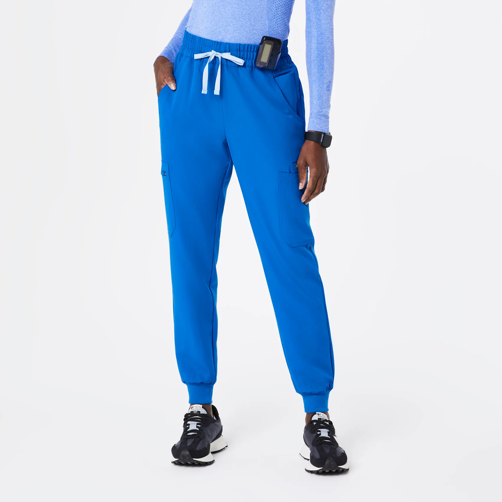13419-women-s-royal-blue-high-waisted-uman-relaxed-tall-jogger-scrub-pants-1.webp women's Royal Blue High Waisted Uman Relaxed - Tall Jogger Scrub Pants
