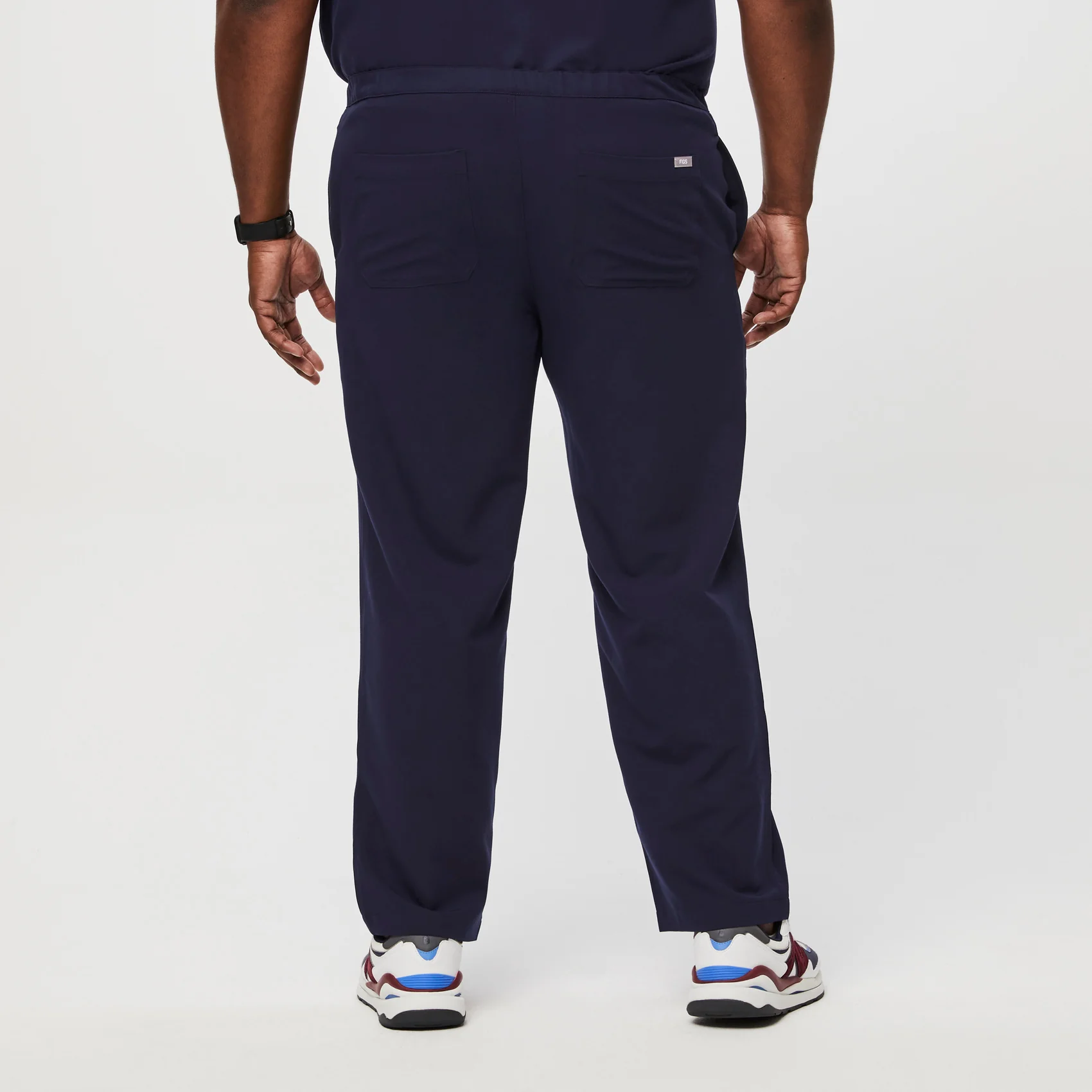 men's Navy Pisco™- Short Basic Scrub Pants (3XL - 6XL)