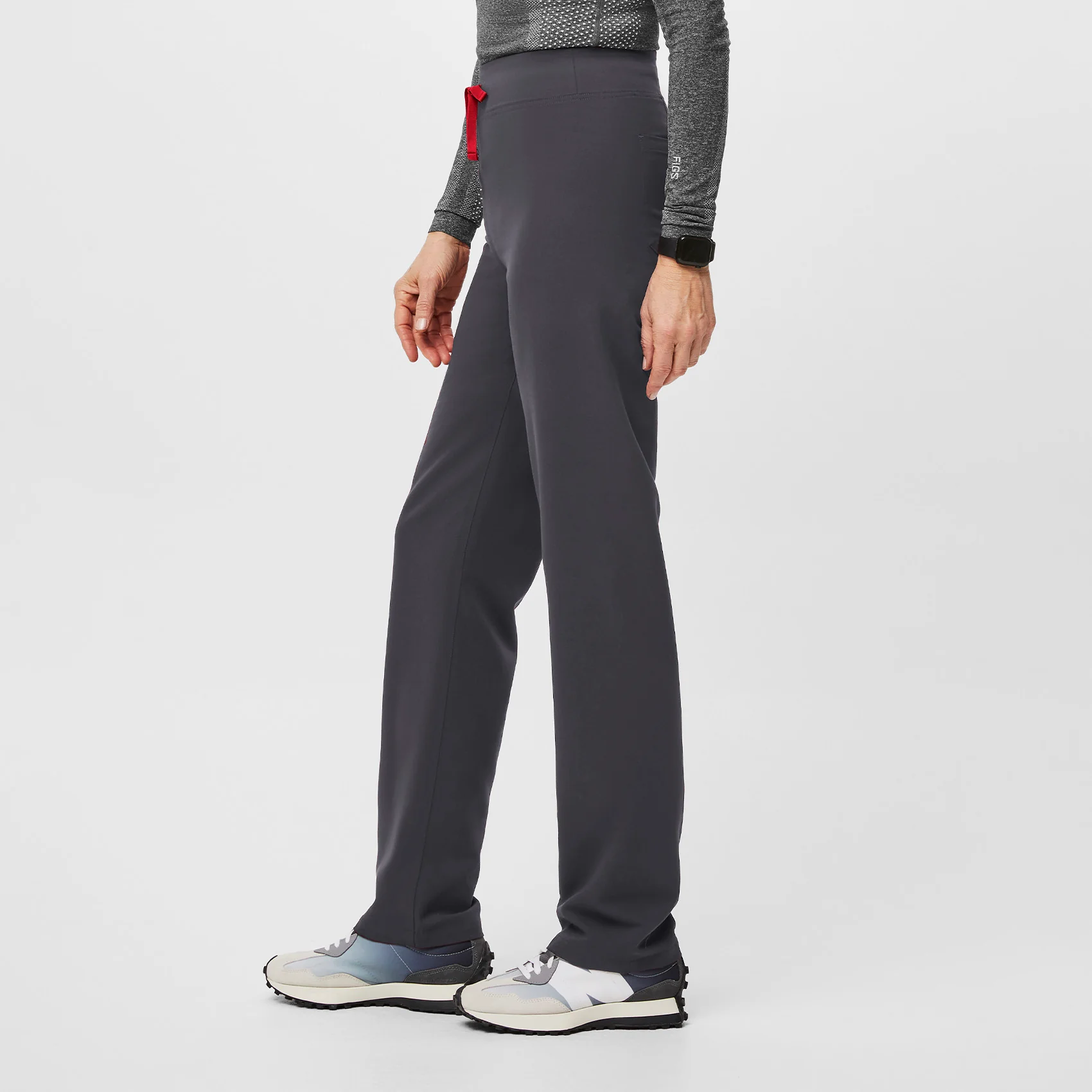 14695-women-s-charcoal-high-waisted-livingstontm-basic-scrub-pants-3xl-6xl-3.webp women's Charcoal High Waisted Livingston™ - Basic Scrub Pants (3XL - 6XL)