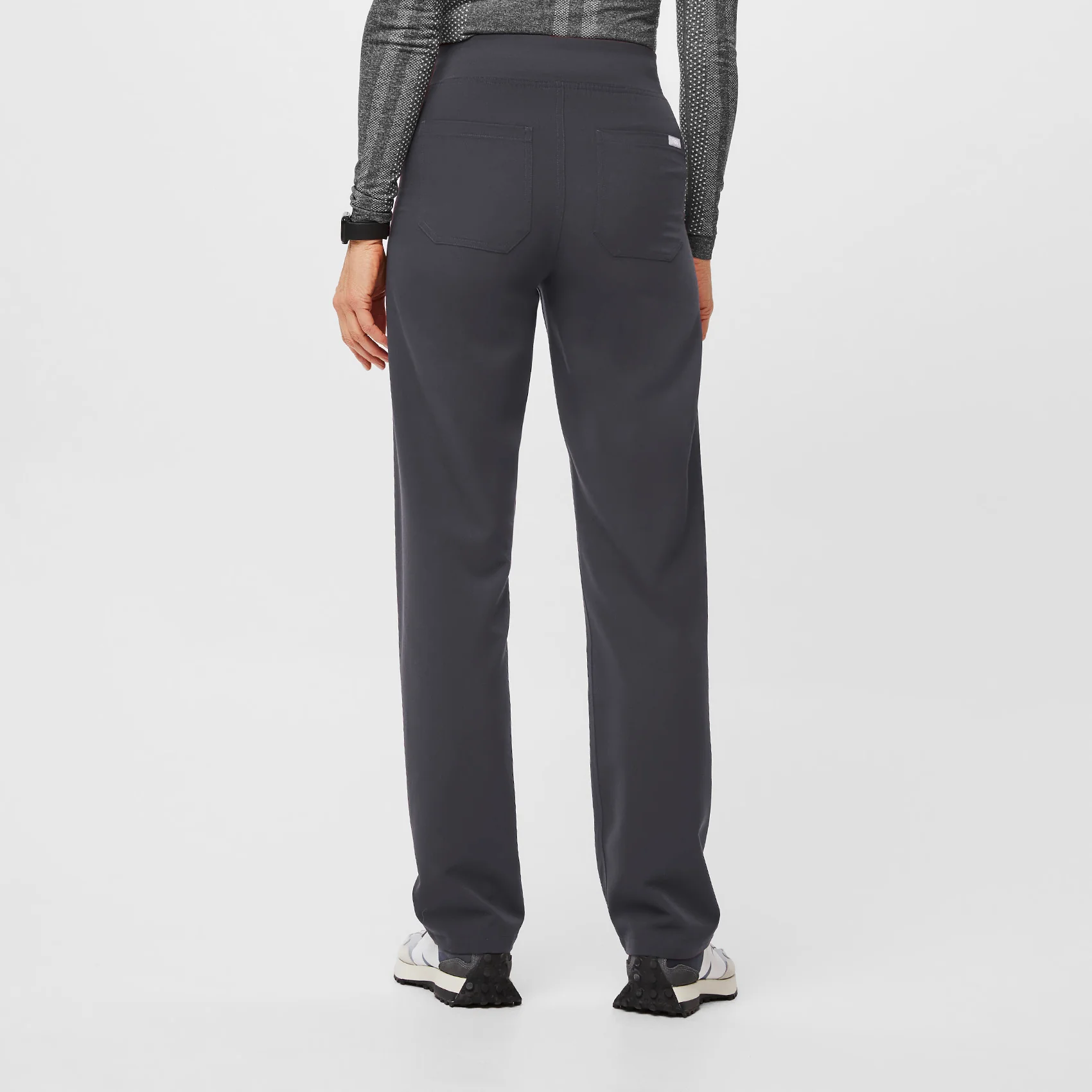 14695-women-s-charcoal-high-waisted-livingstontm-basic-scrub-pants-3xl-6xl-4.webp women's Charcoal High Waisted Livingston™ - Basic Scrub Pants (3XL - 6XL)