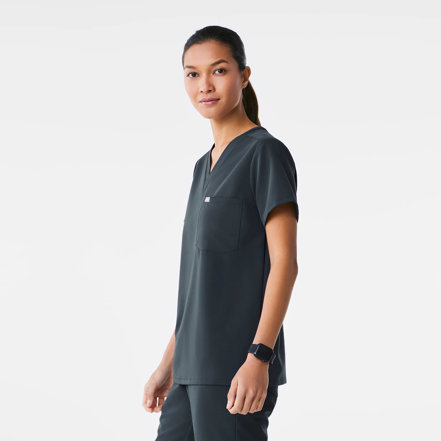 women's Dark Harbor Catarina Petite  - One-Pocket Scrub Top™