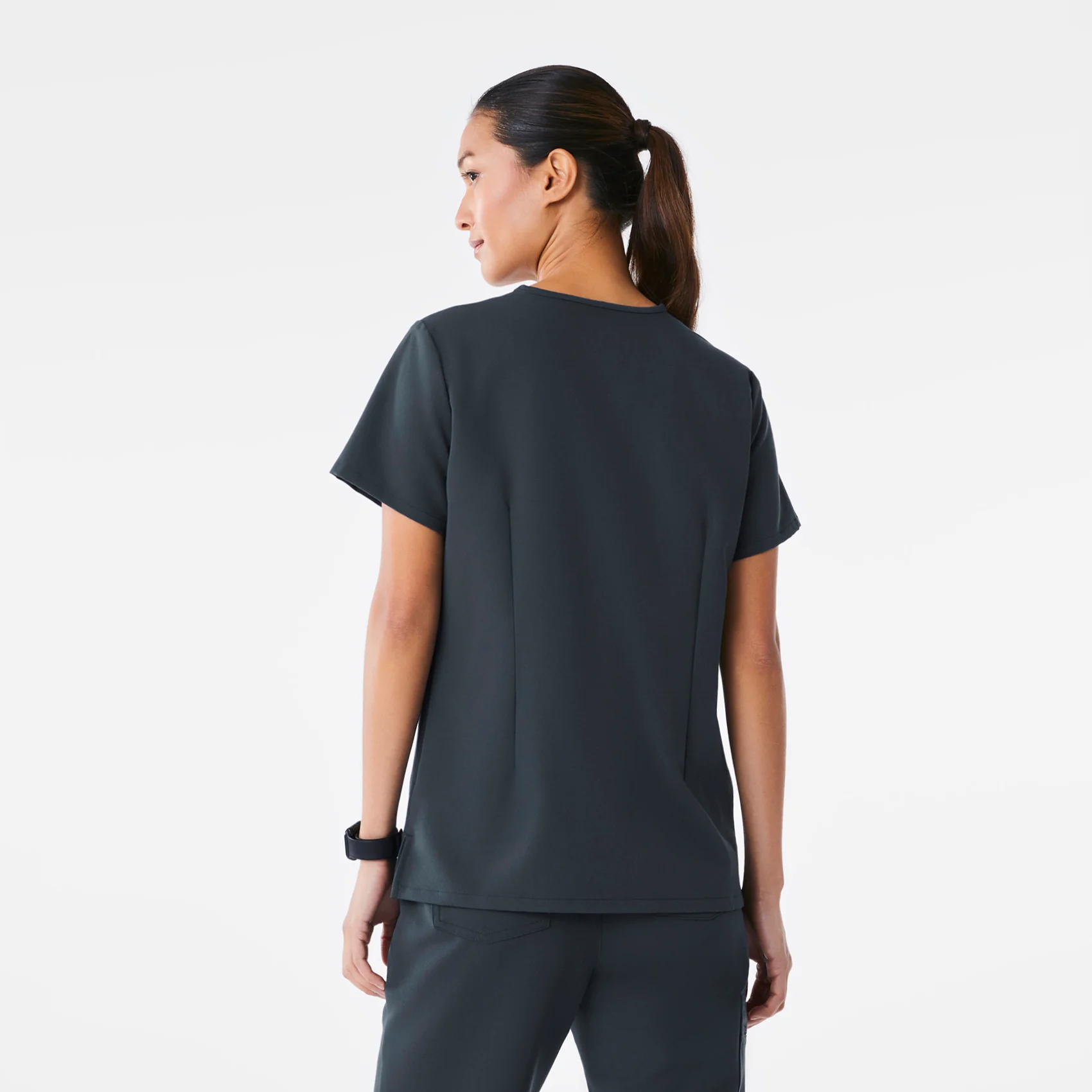 women's Dark Harbor Catarina Petite  - One-Pocket Scrub Top™