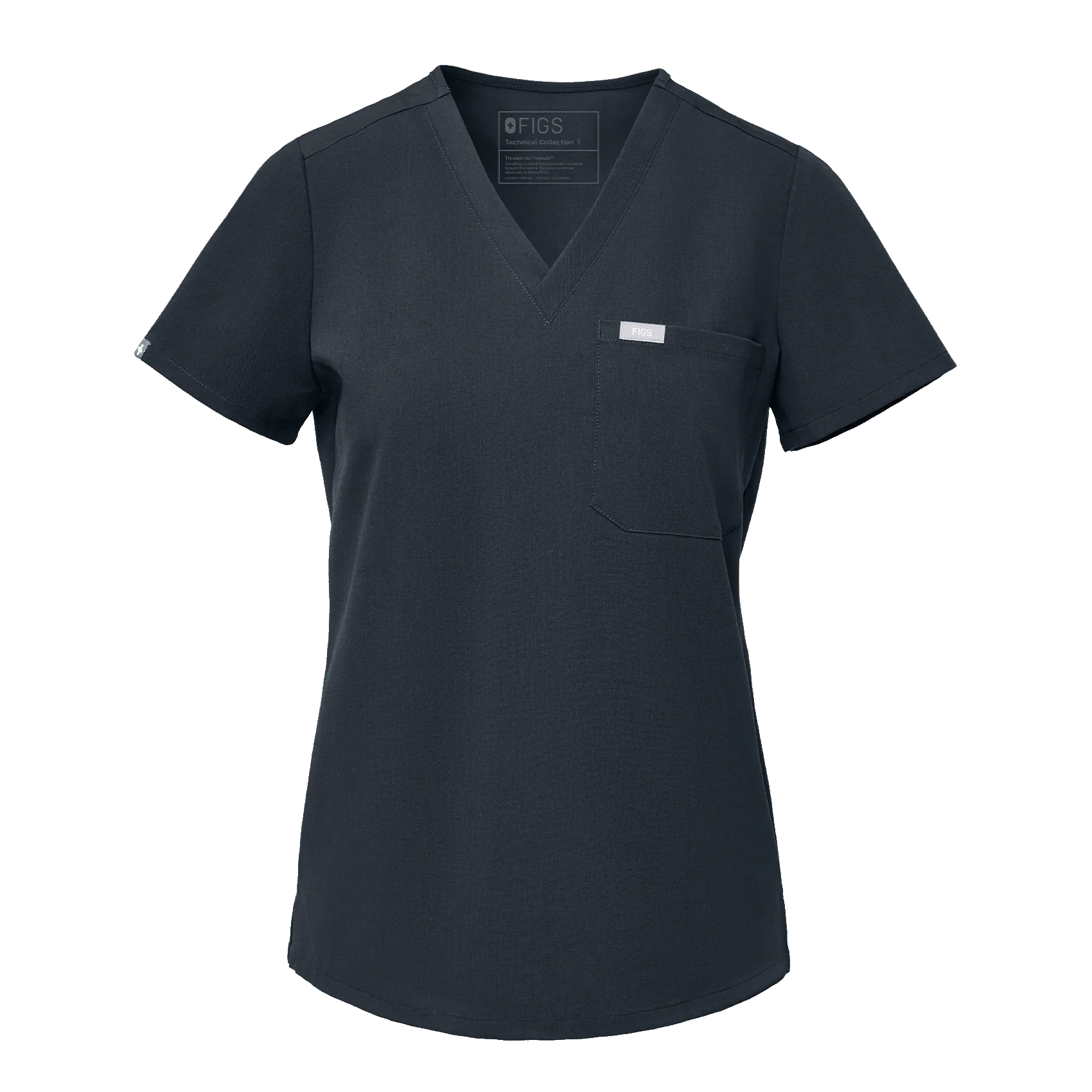 women's Dark Harbor Catarina Petite  - One-Pocket Scrub Top™
