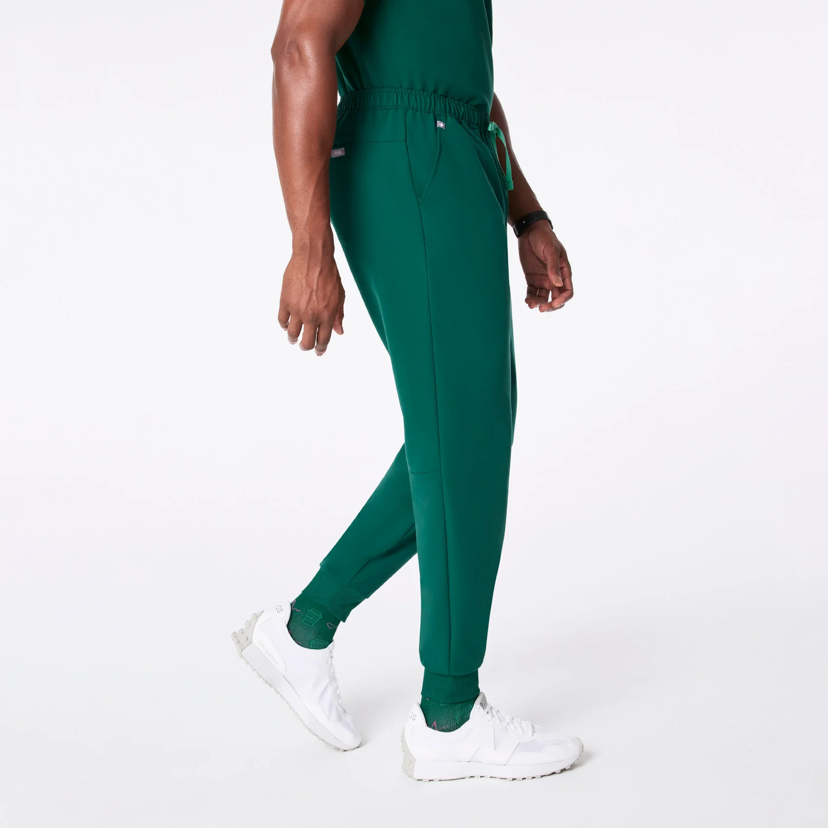 men's Hunter Green Tansen - Short Jogger Scrub Pant™