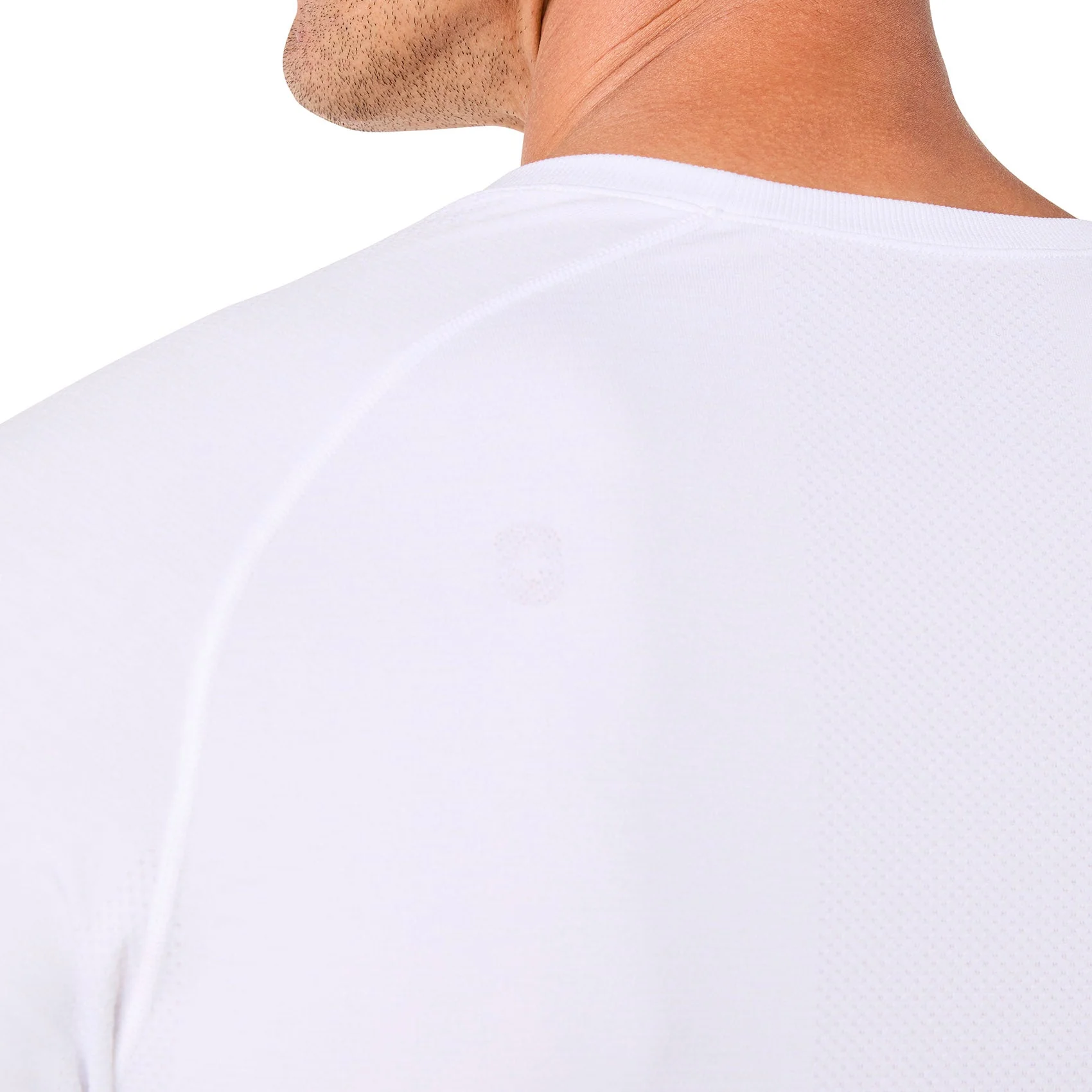 men's White Makato Seamless - Shortsleeve Underscrub