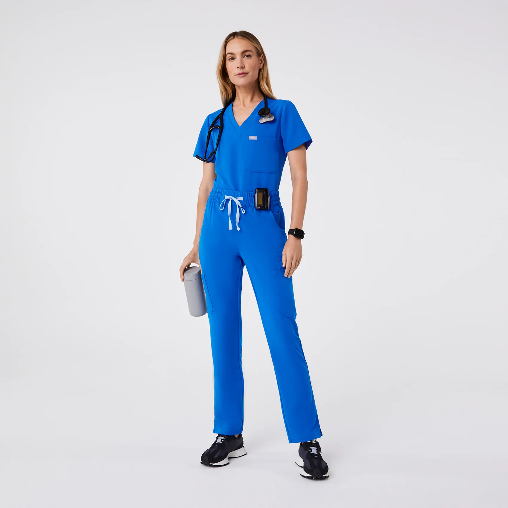 15513-women-s-royal-blue-high-waisted-dowa-tall-scrub-pant-2.webp women's Royal Blue High Waisted Dowa - Tall Scrub Pant