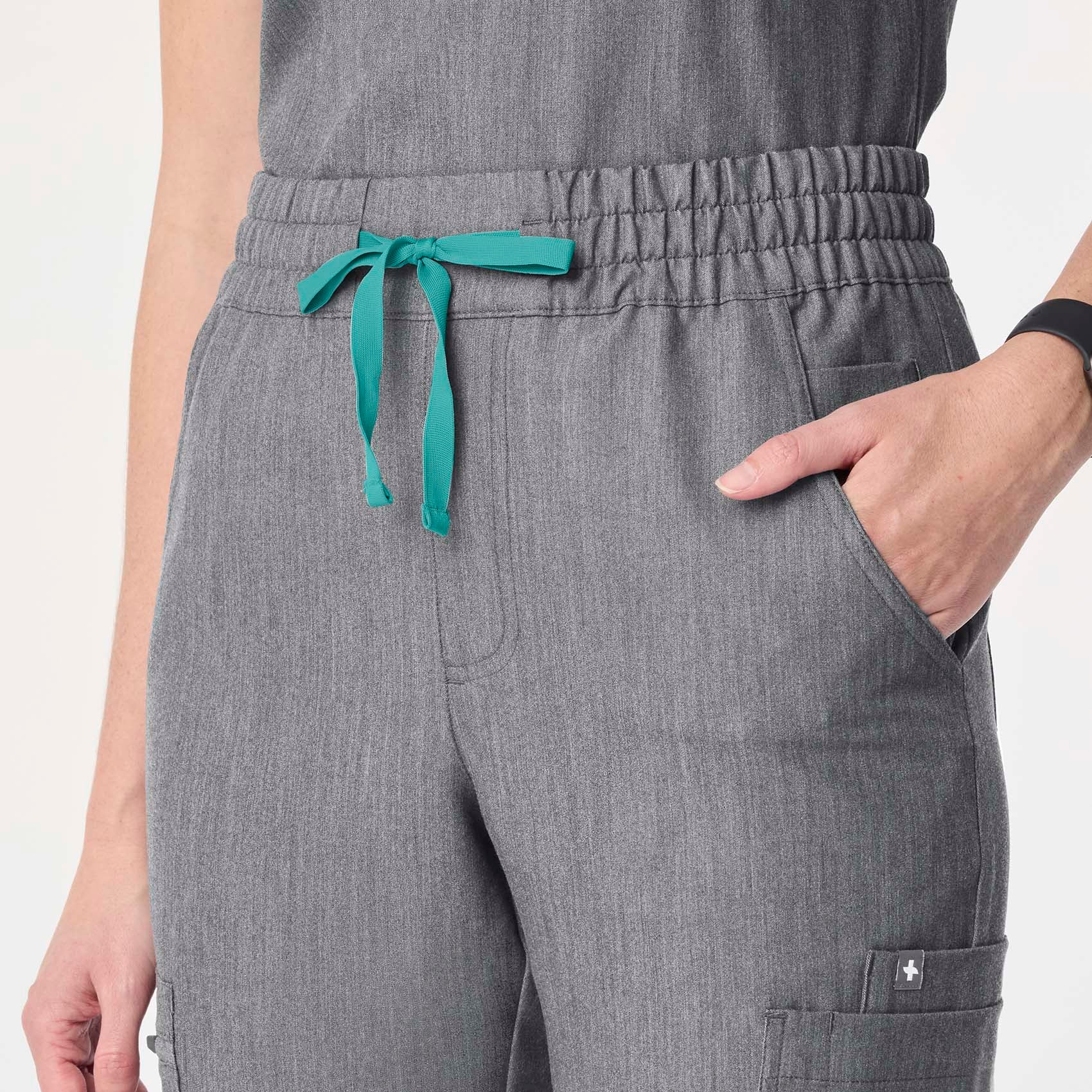 15695-women-s-graphite-high-waisted-dowa-petite-scrub-pant-6.jpg women's Graphite High Waisted Dowa - Petite Scrub Pant