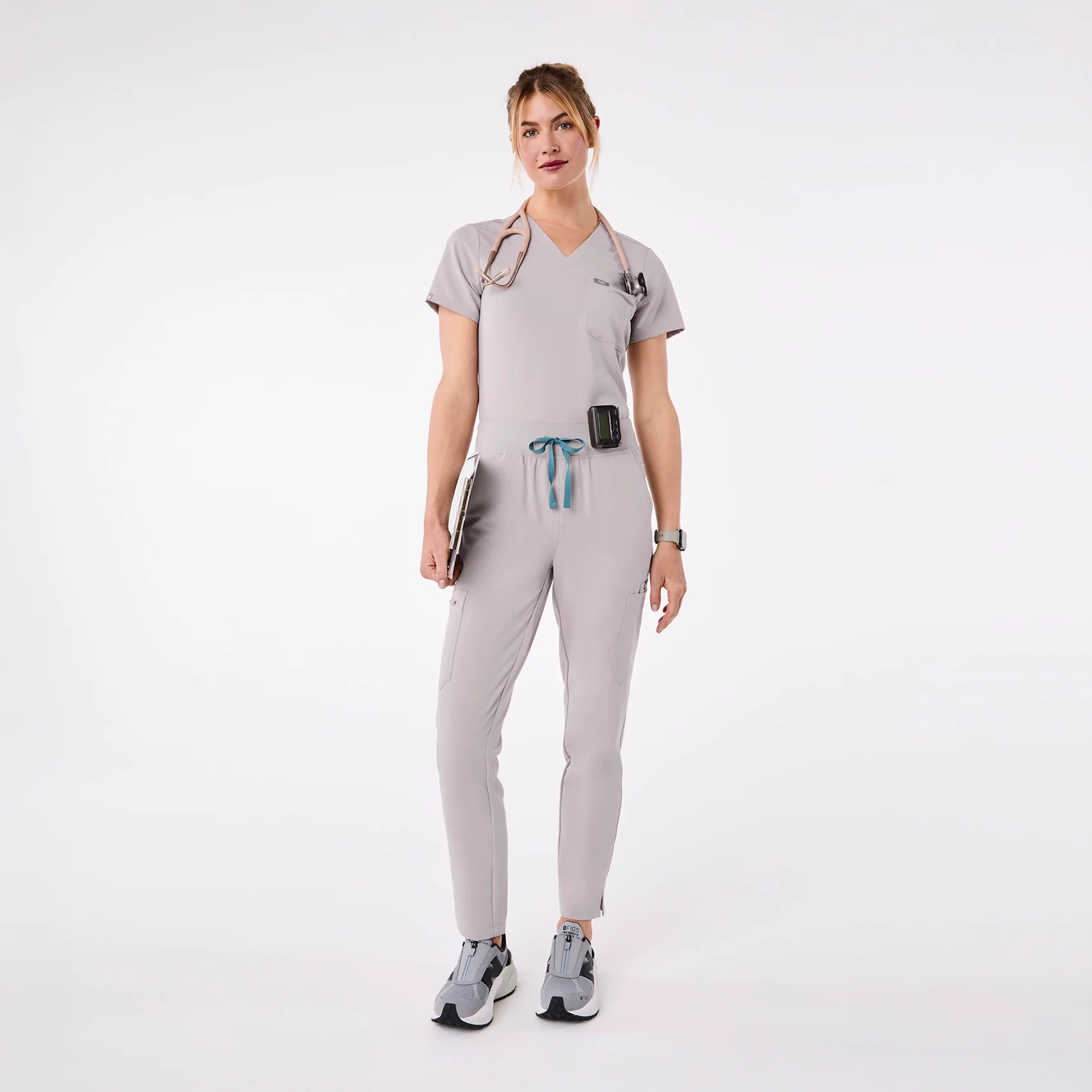 women's Slate High Waisted Yola - Petite Skinny Scrub Pant™
