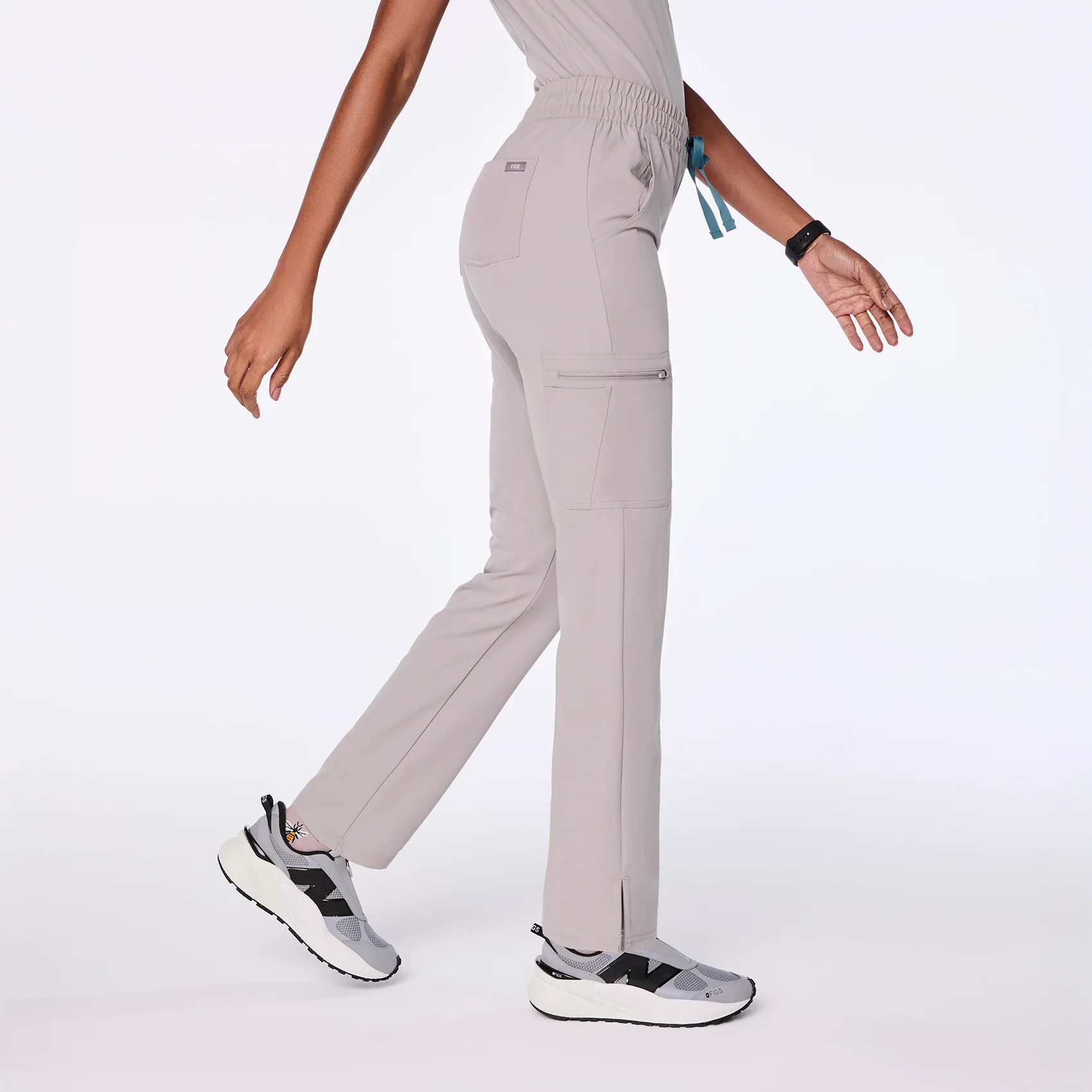 women's Slate High Waisted Dowa - Tall Scrub Pants