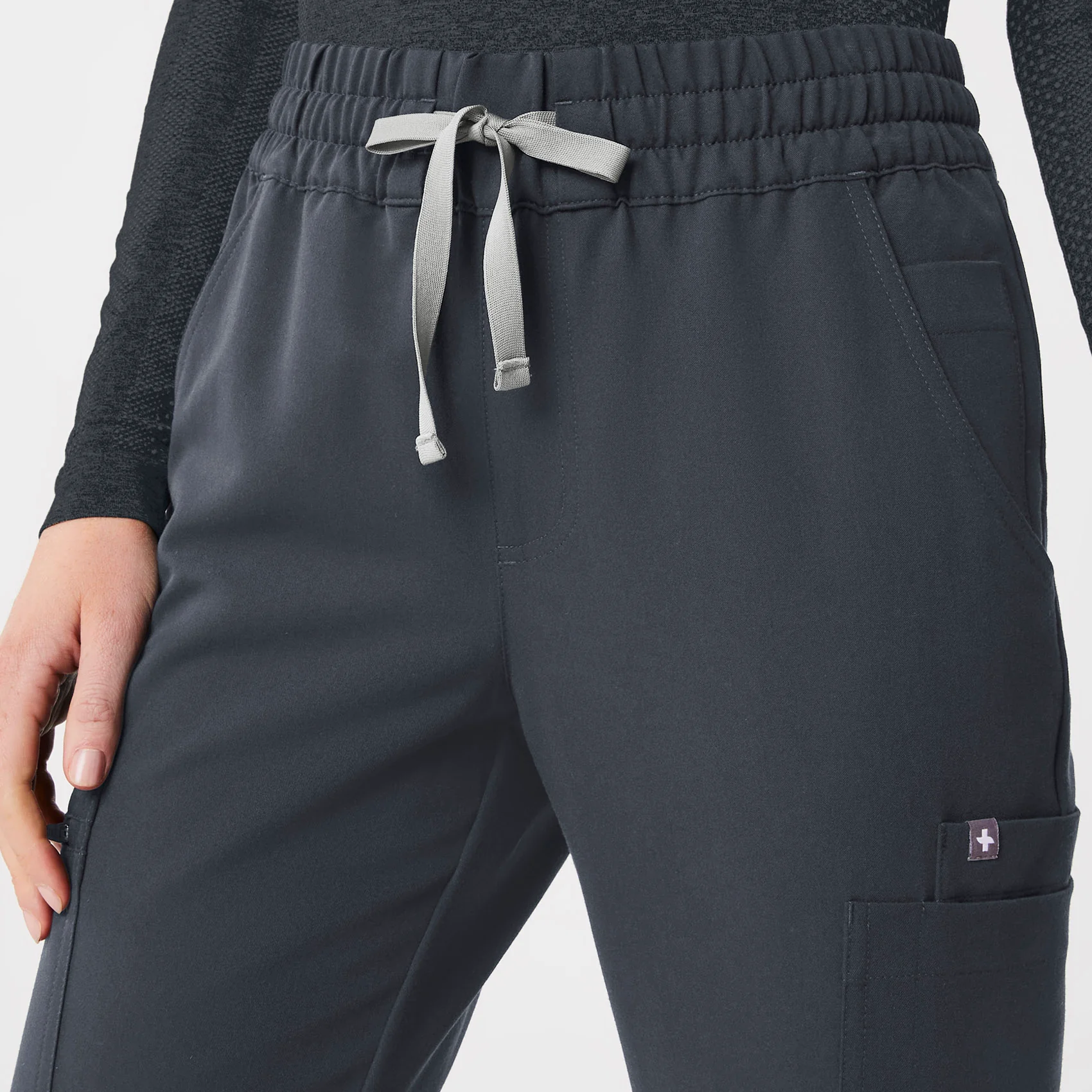 women's Dark Harbor Uman Relaxed - Petite Jogger Scrub Pant