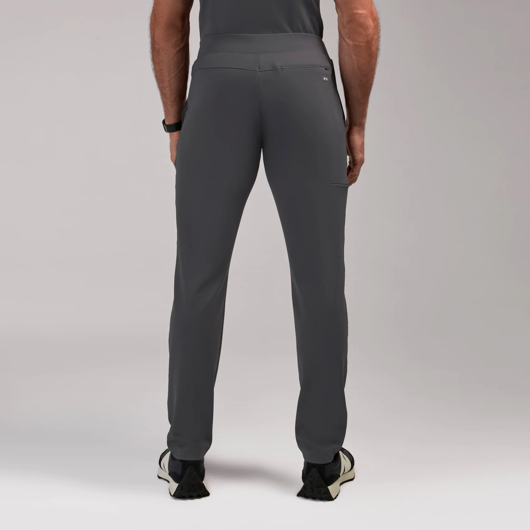 men's Charcoal Pierre FORMx Slim Tapered - Tall Scrub Pant™