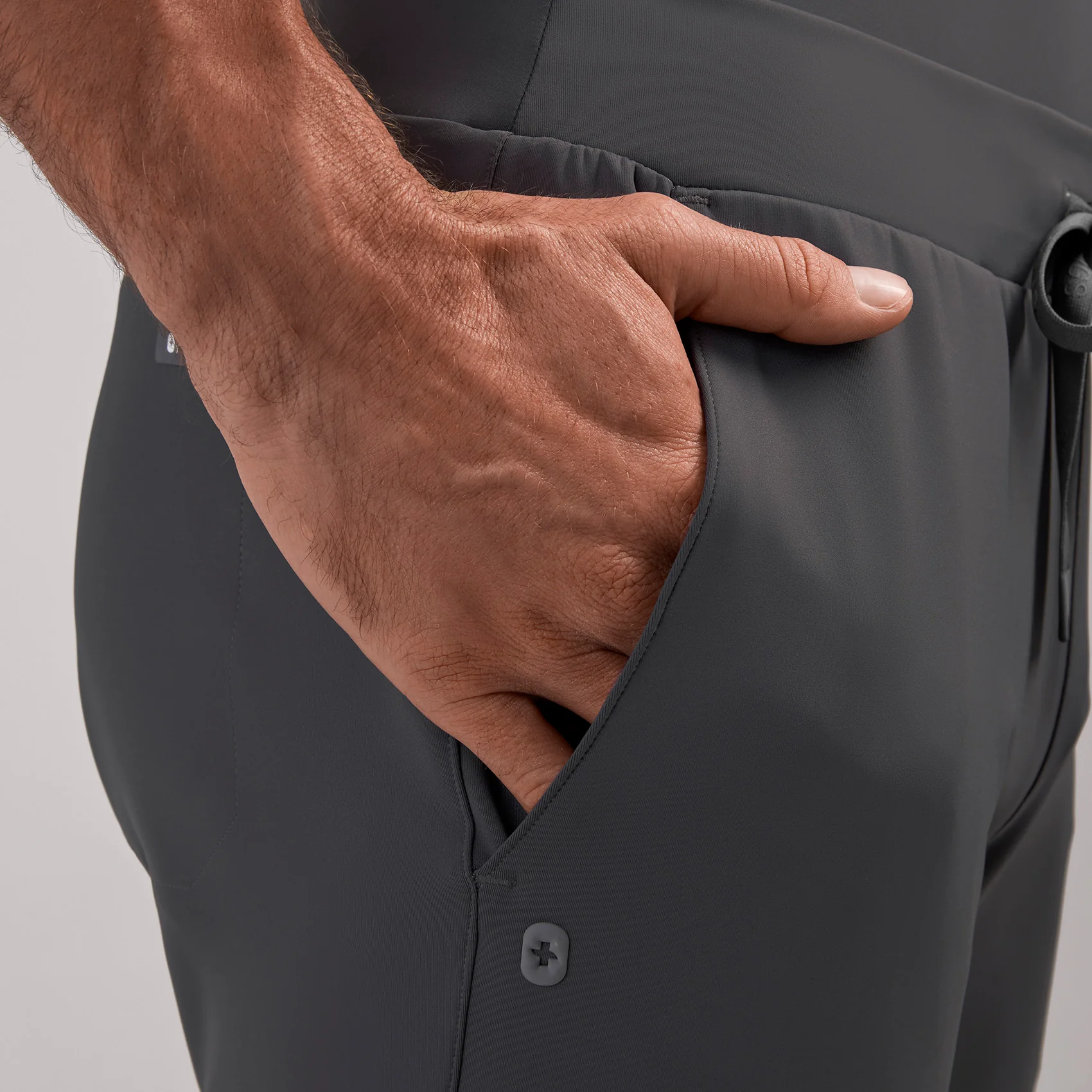 men's Charcoal Pierre FORMx Slim Tapered - Tall Scrub Pant™