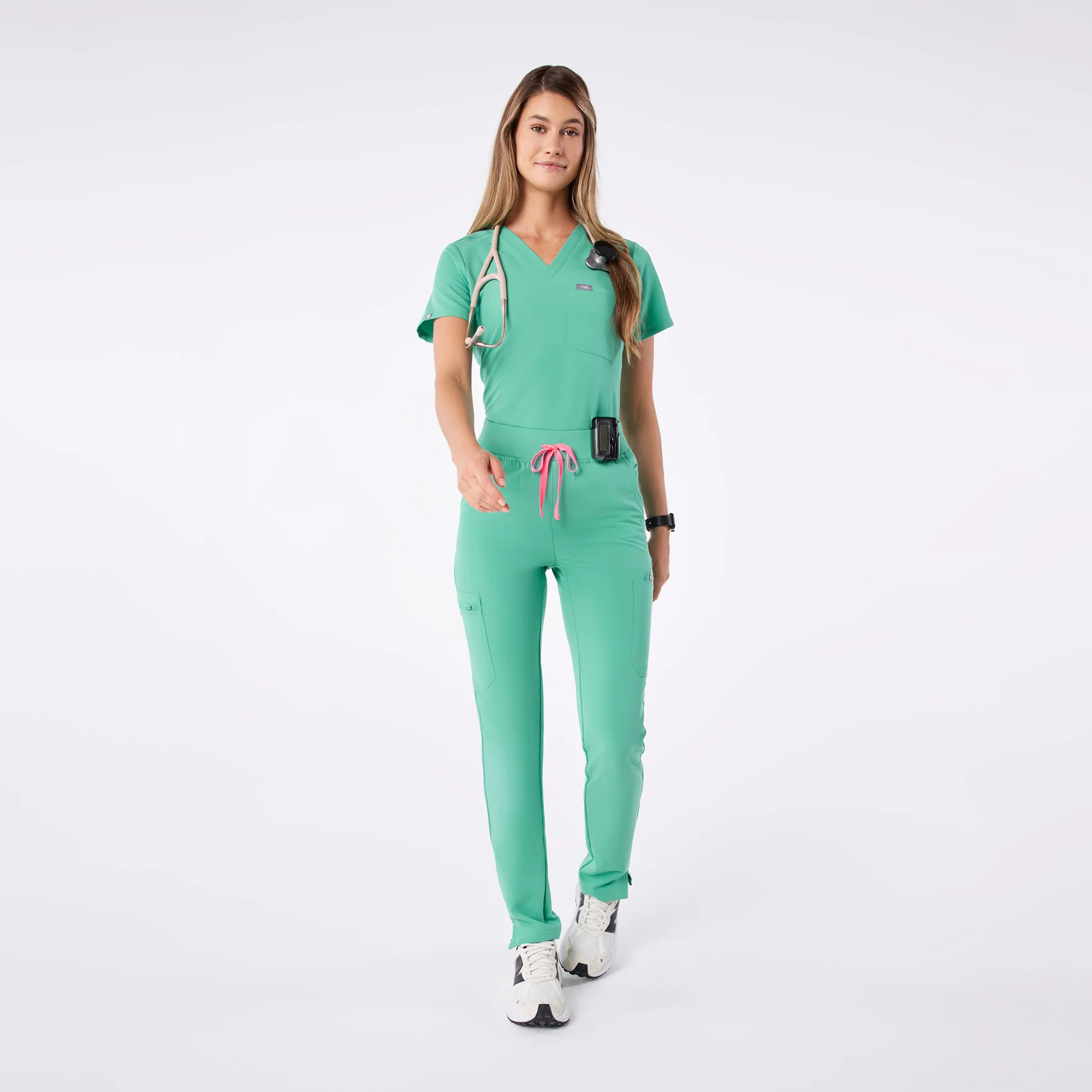 16948-women-s-surgical-green-high-waisted-yola-tall-skinny-scrub-panttm-2.webp women's Surgical Green High Waisted Yola - Tall Skinny Scrub Pant™
