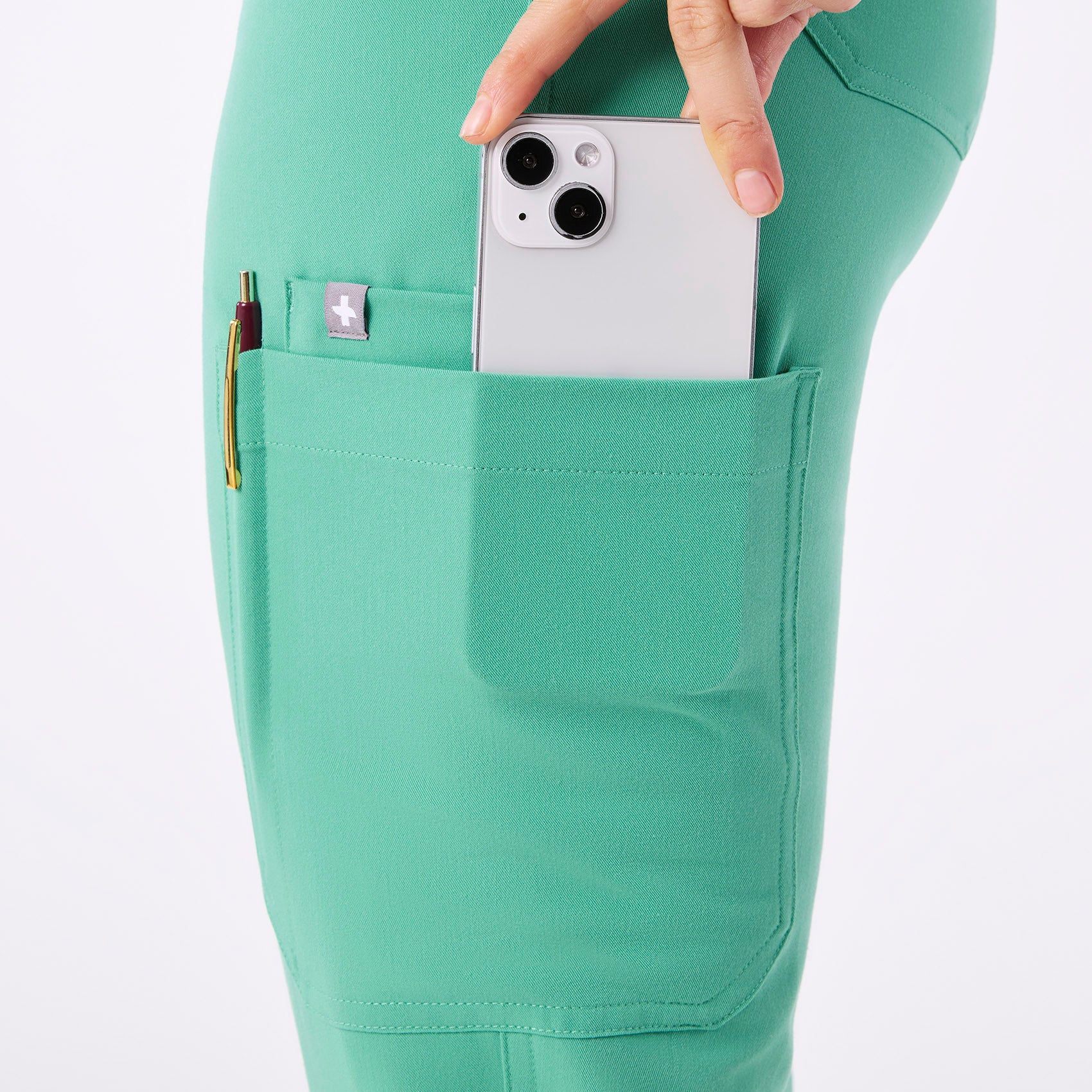 16948-women-s-surgical-green-high-waisted-yola-tall-skinny-scrub-panttm-7.jpg women's Surgical Green High Waisted Yola - Tall Skinny Scrub Pant™