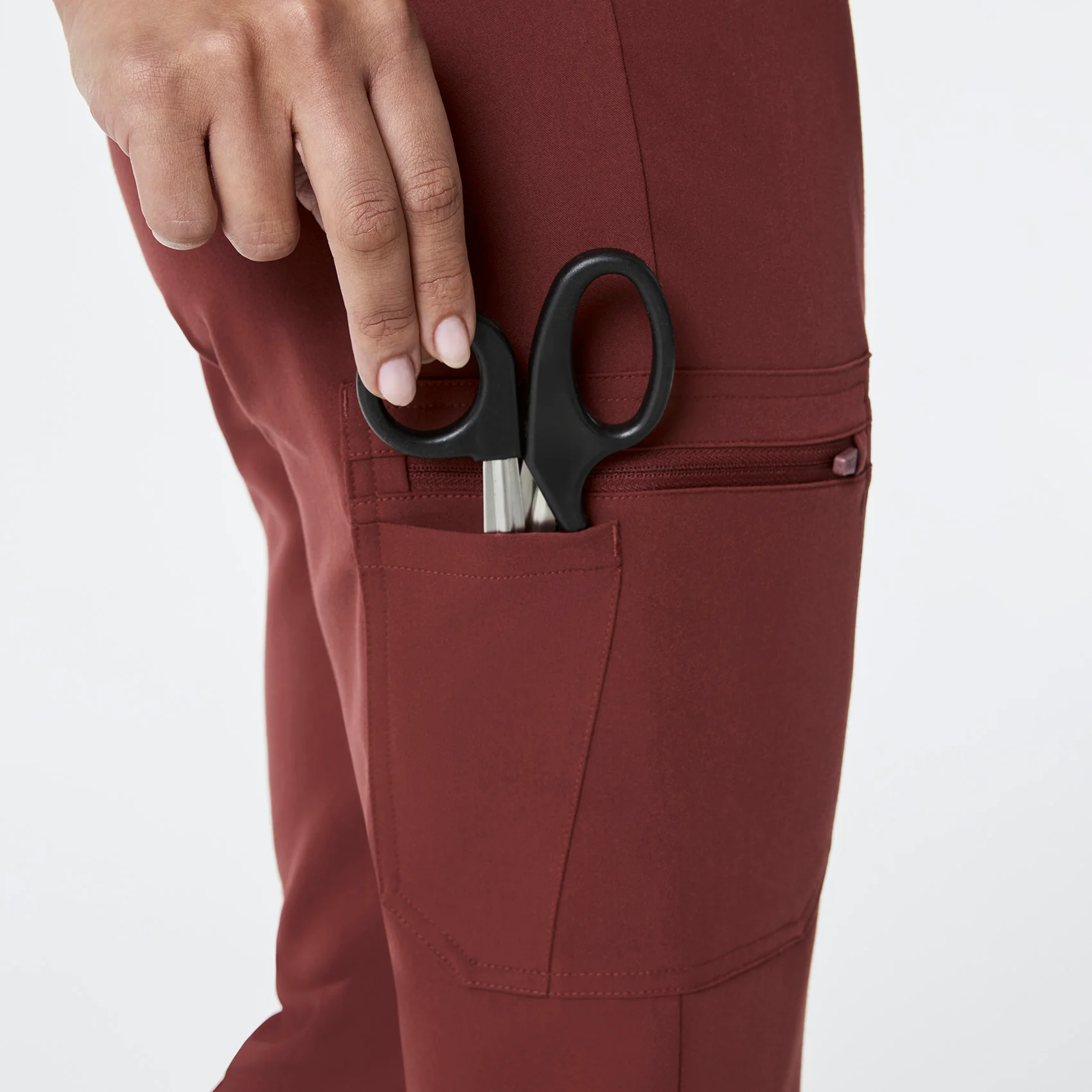 women's Walnut High Waisted Uman Relaxed - Tall Jogger Scrub Pant