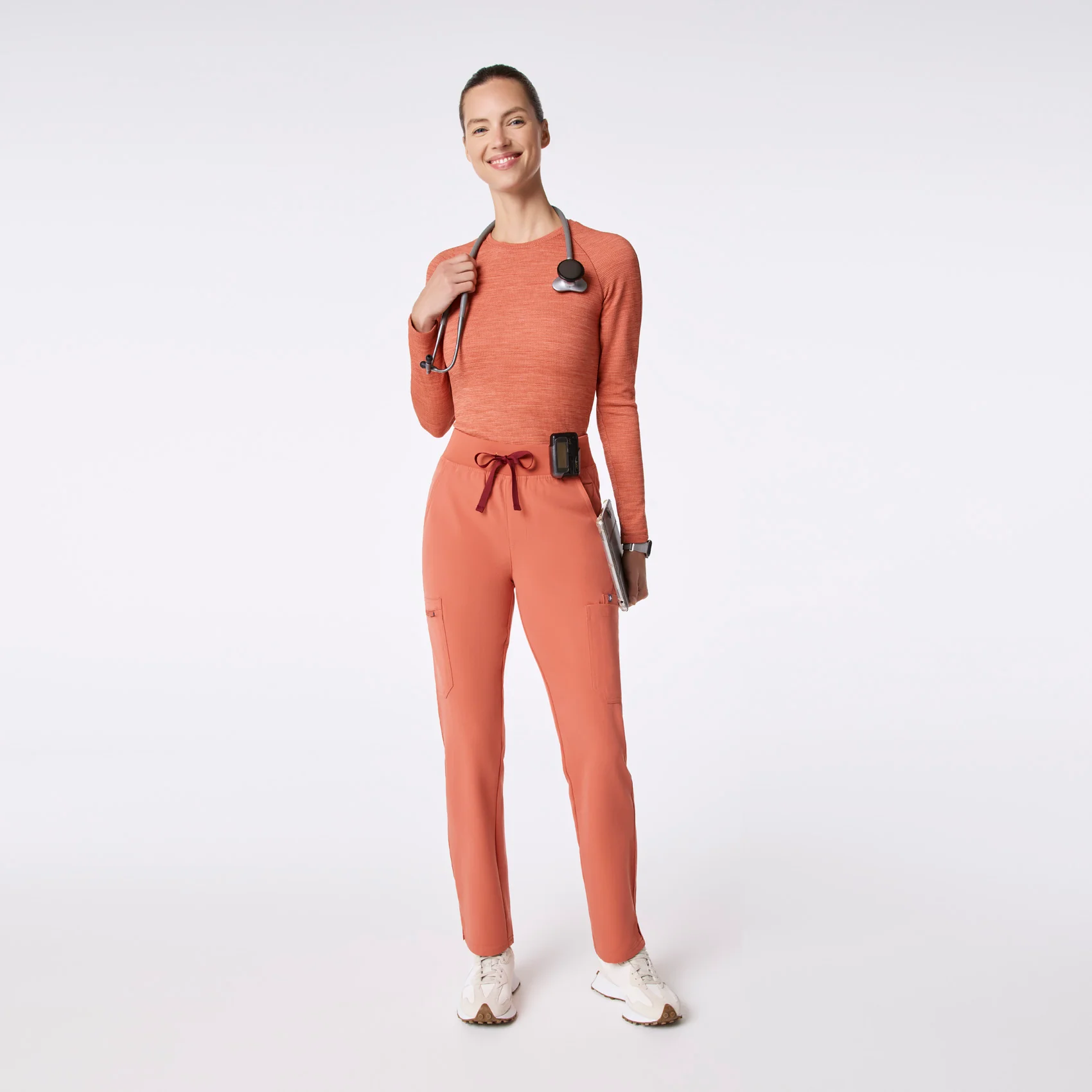 women's Spiced Cider High Waisted Yola - Petite Skinny Scrub Pant™