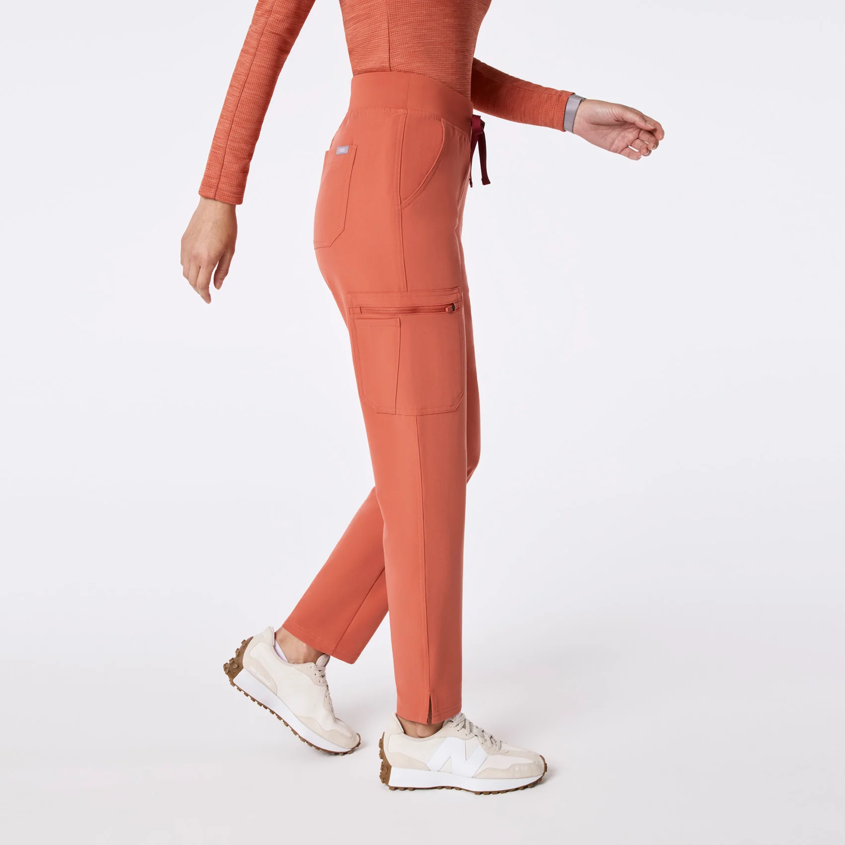 women's Spiced Cider High Waisted Yola - Petite Skinny Scrub Pant™