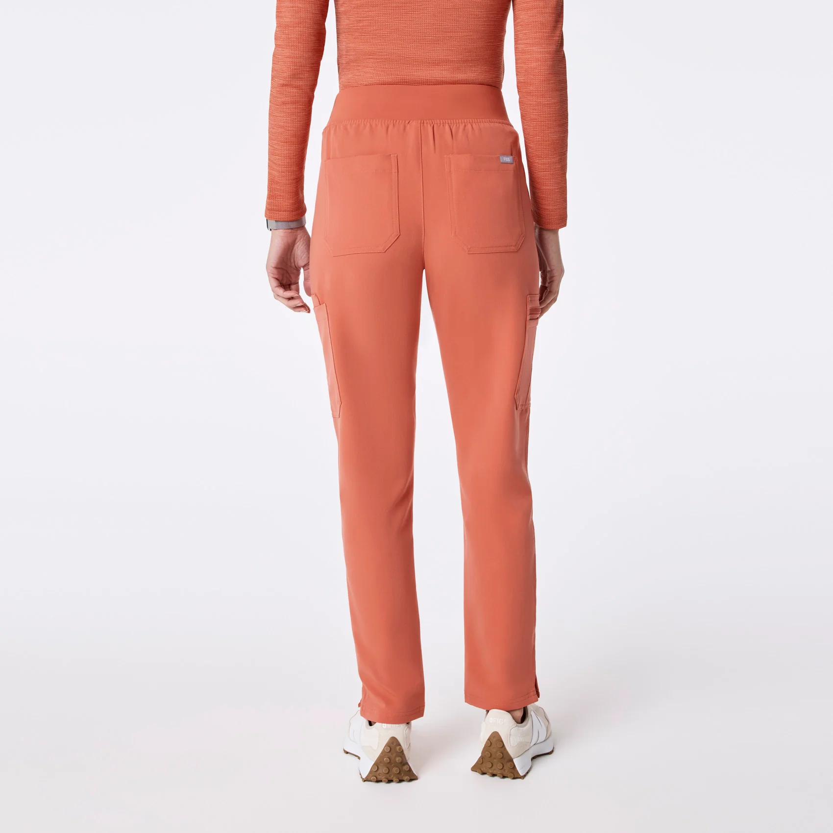 women's Spiced Cider High Waisted Yola - Petite Skinny Scrub Pant™