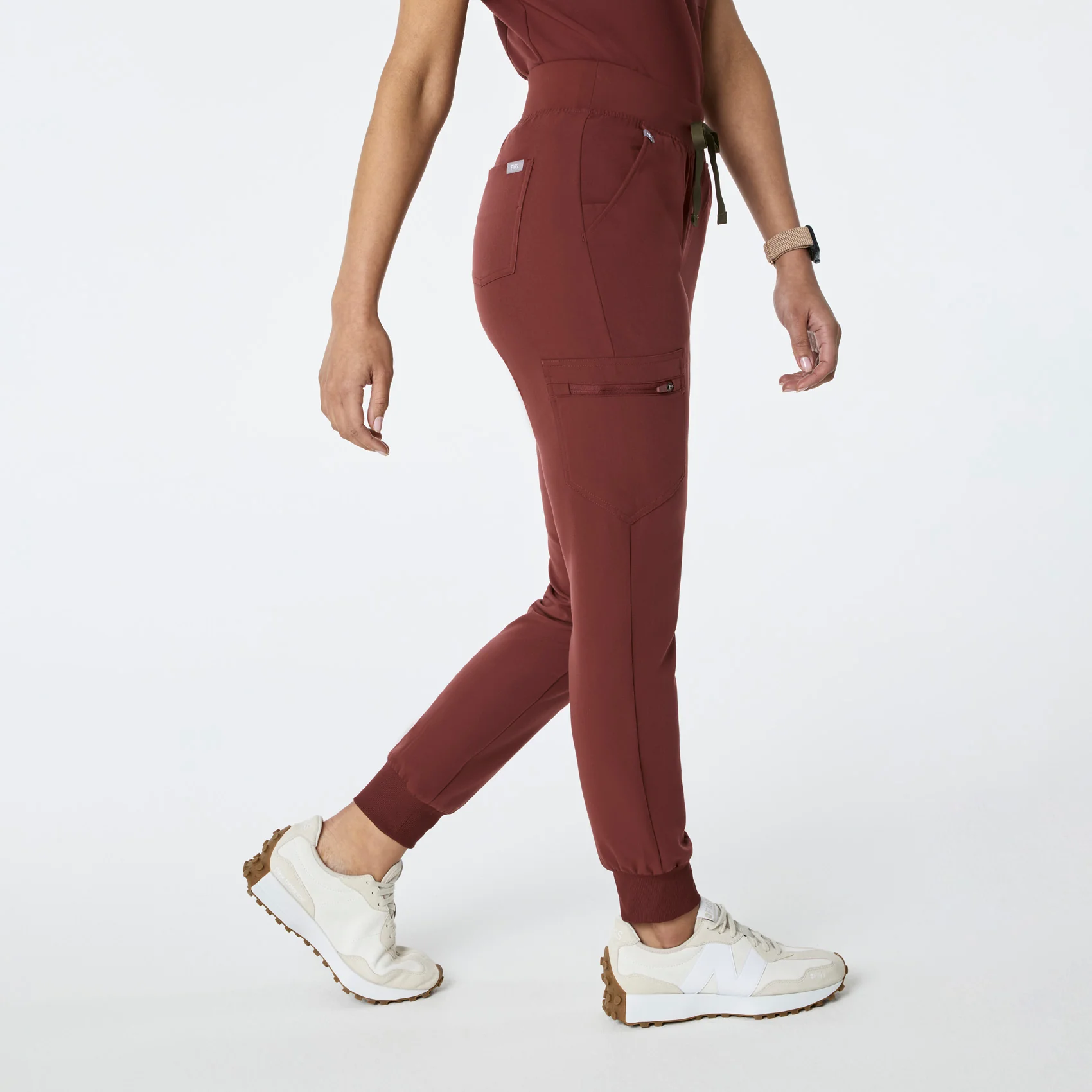 women's Walnut High Waisted Zamora - Tall Jogger Scrub Pant™